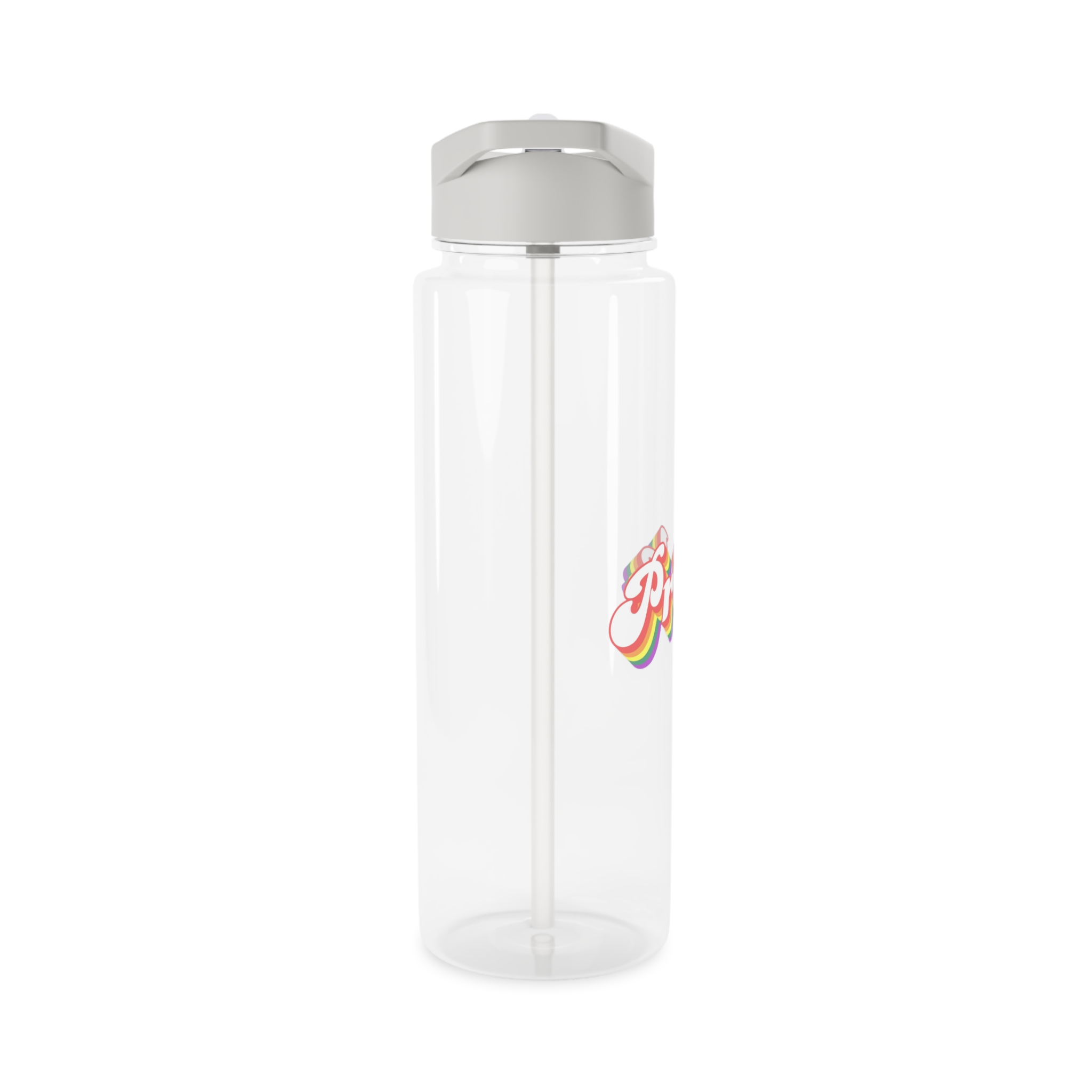 Pride Lgbt Gay Retro Tshirt Design(2) Tritan Water Bottle - Image 8