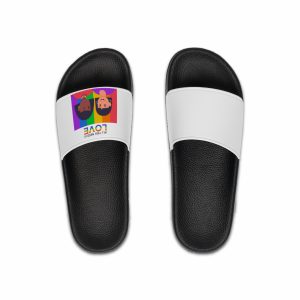 Flat Pride Day Illustration Mens Slide Sandals
