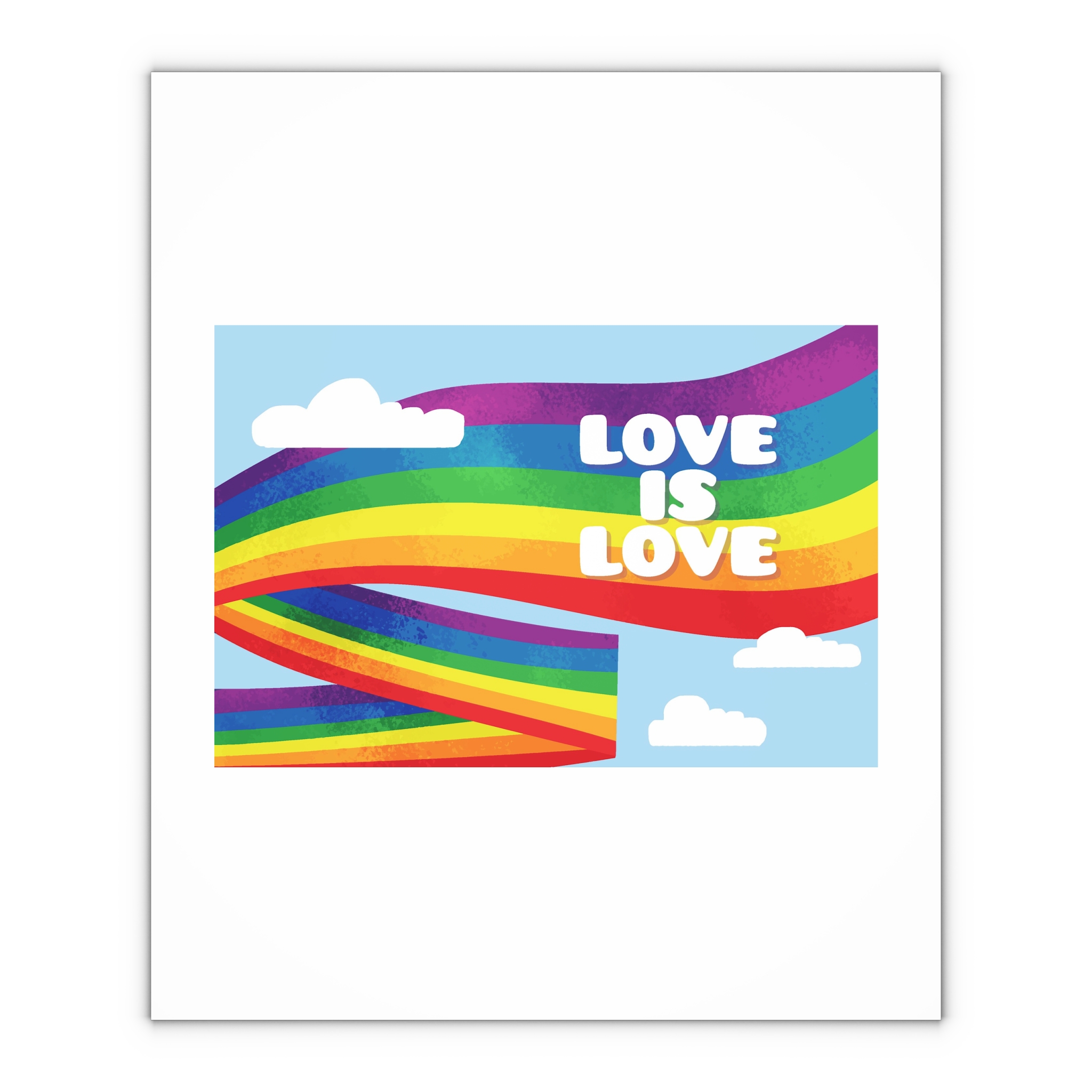 Beautiful Pride Day Flag Concept Gift Wrapping Paper Sheets 1pc - Image 4