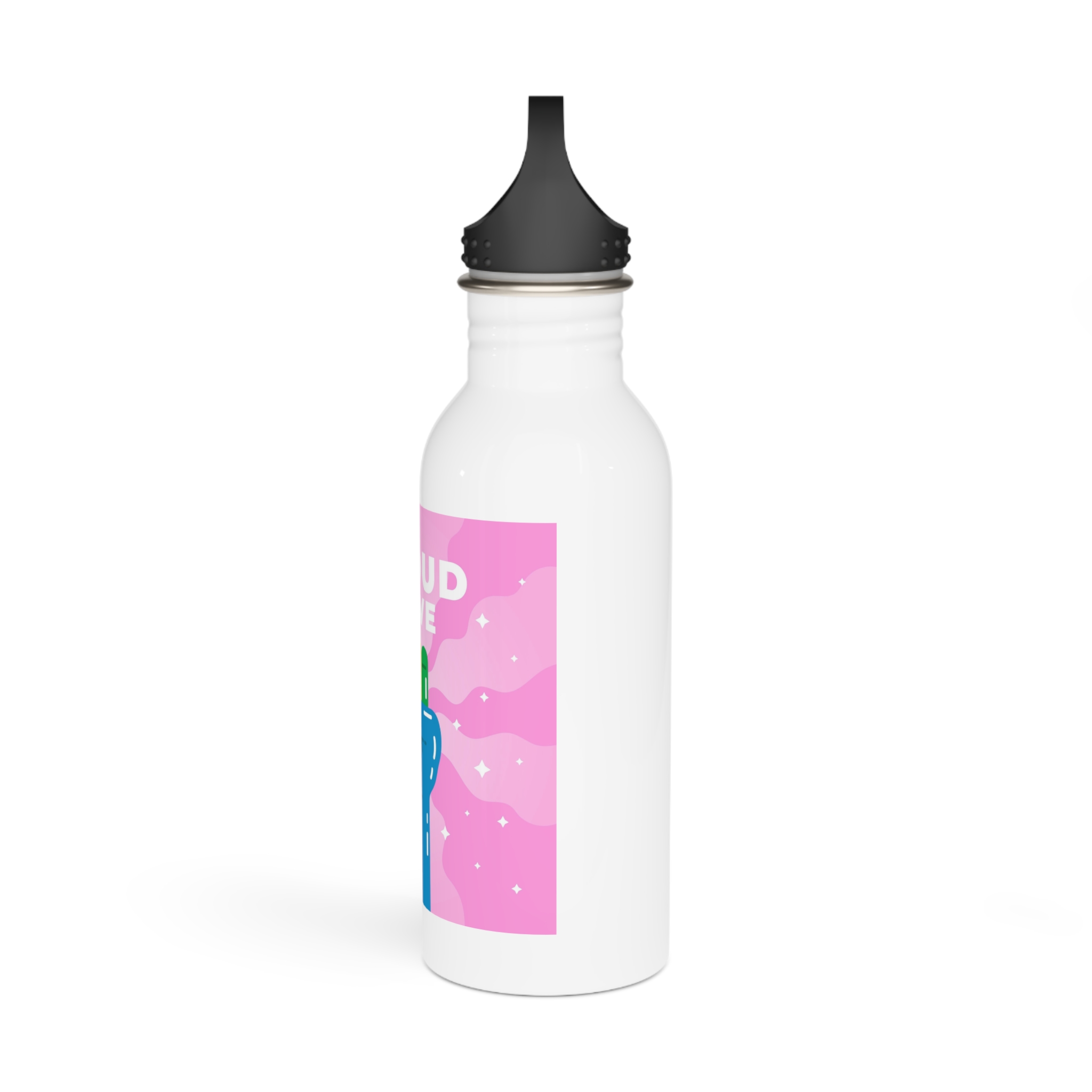 Pride Day Concept(4) Stainless Steel Water Bottle - Image 4