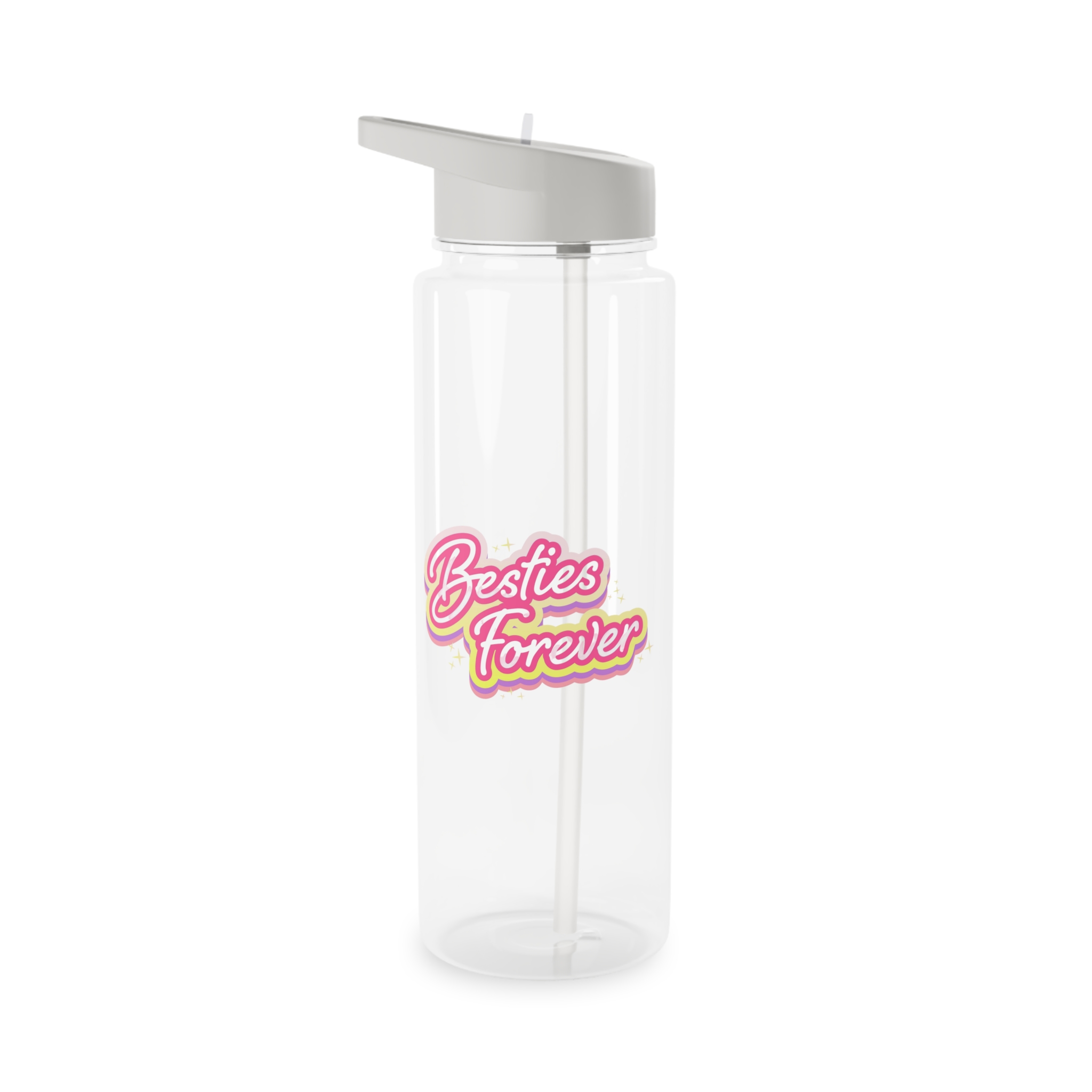 Pink Besties Forever Lettering Logo Tritan Water Bottle - Image 5