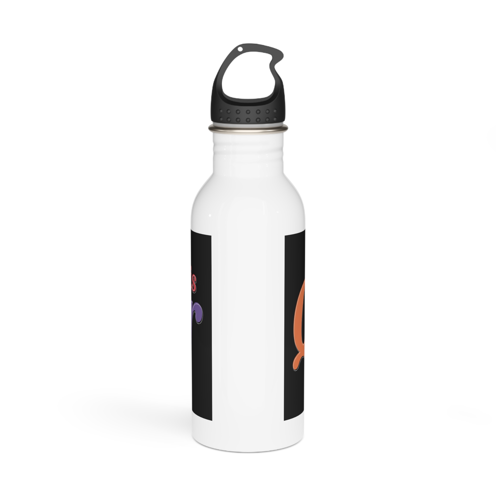 Pride Lgbtq Gay Typography Vector Tshirt Design(5) Stainless Steel Water Bottle - Image 3