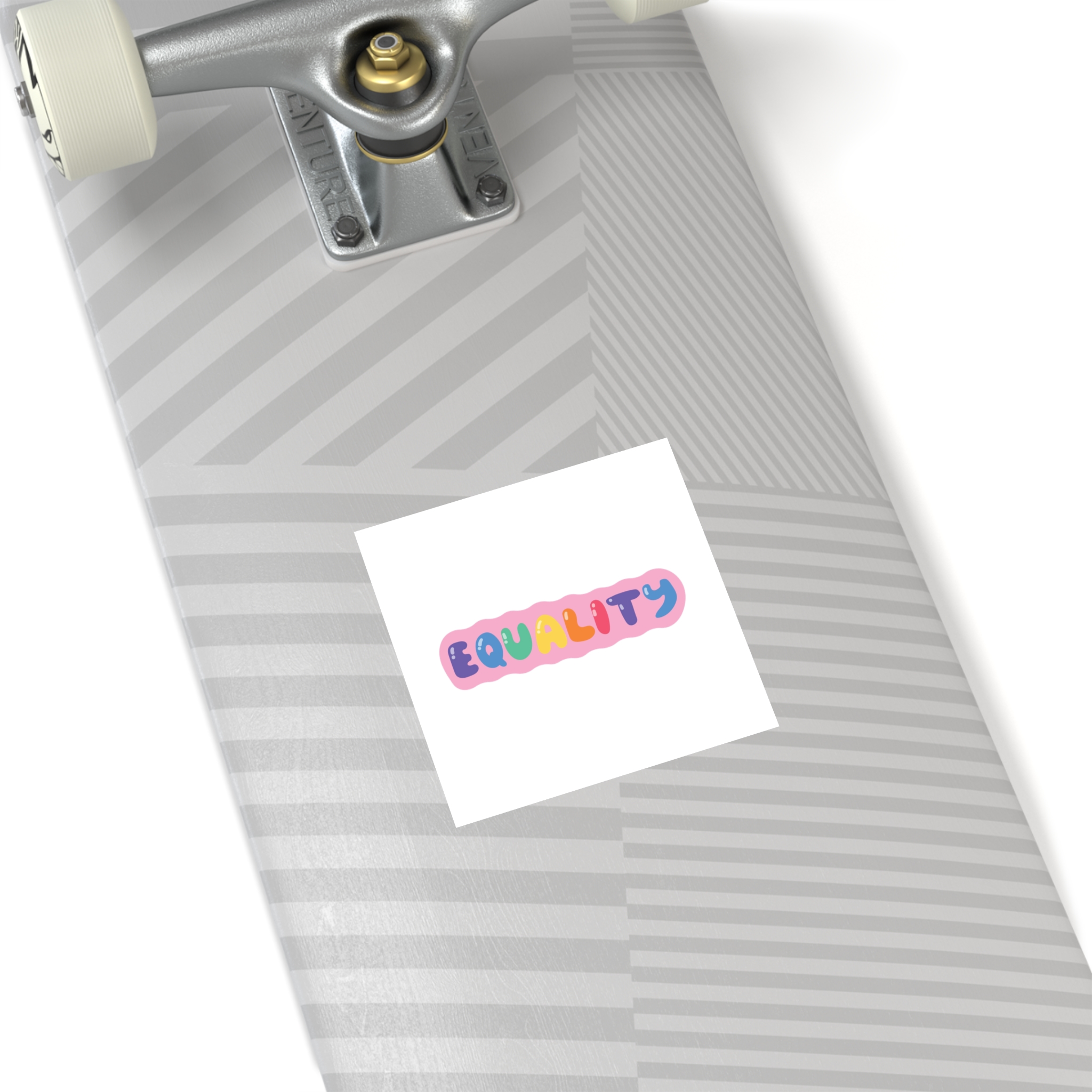 Lgbt Sticker Pack White Background Lgbtq Set Symbol Lgbt Pride Community Rainbow Elements Vector Hand Draw Illustration Hand Drawn Lettering(1) Laminate Stickers Square - Image 20