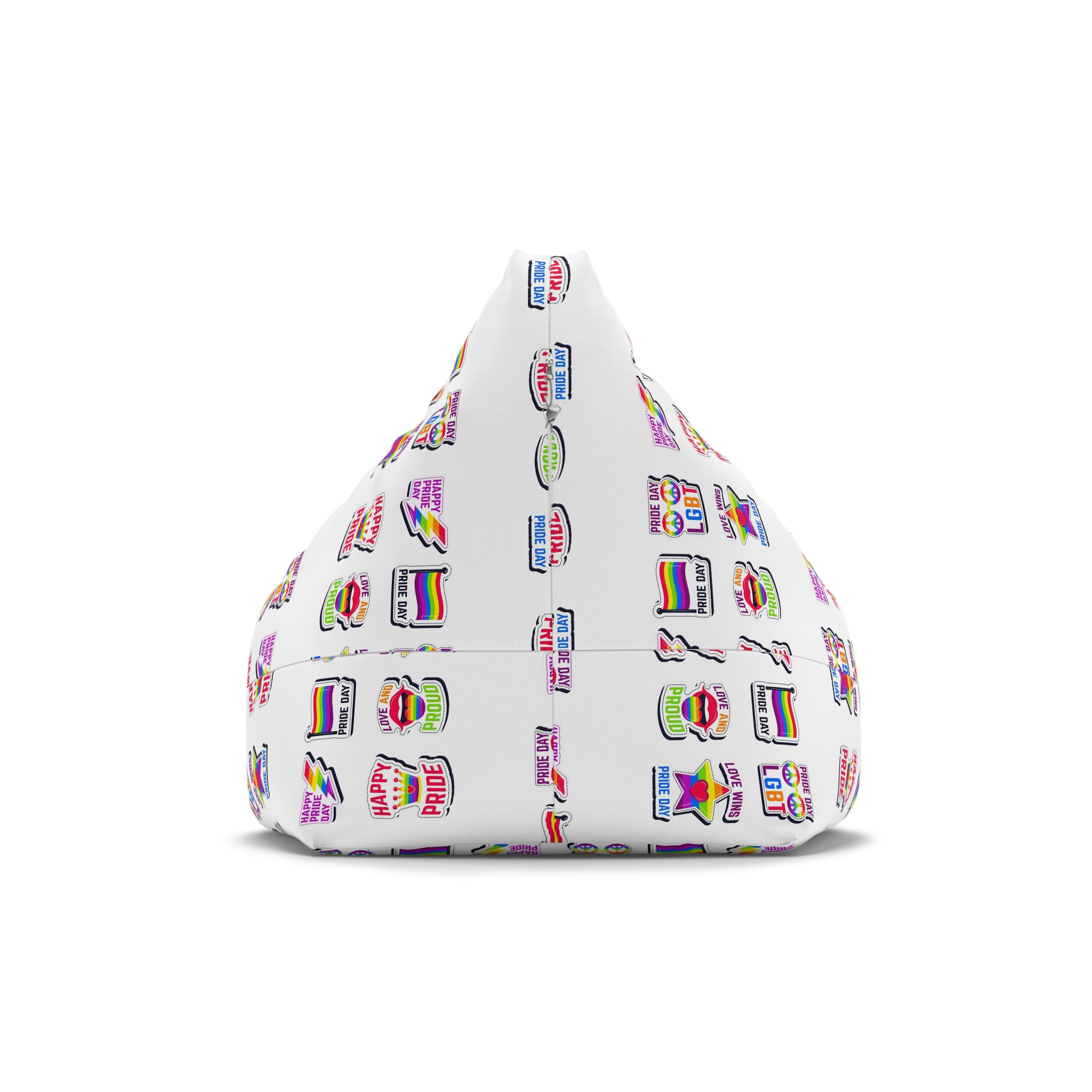 Label Collection With Pride Day Theme Bean Bag Chair Cover - Image 2