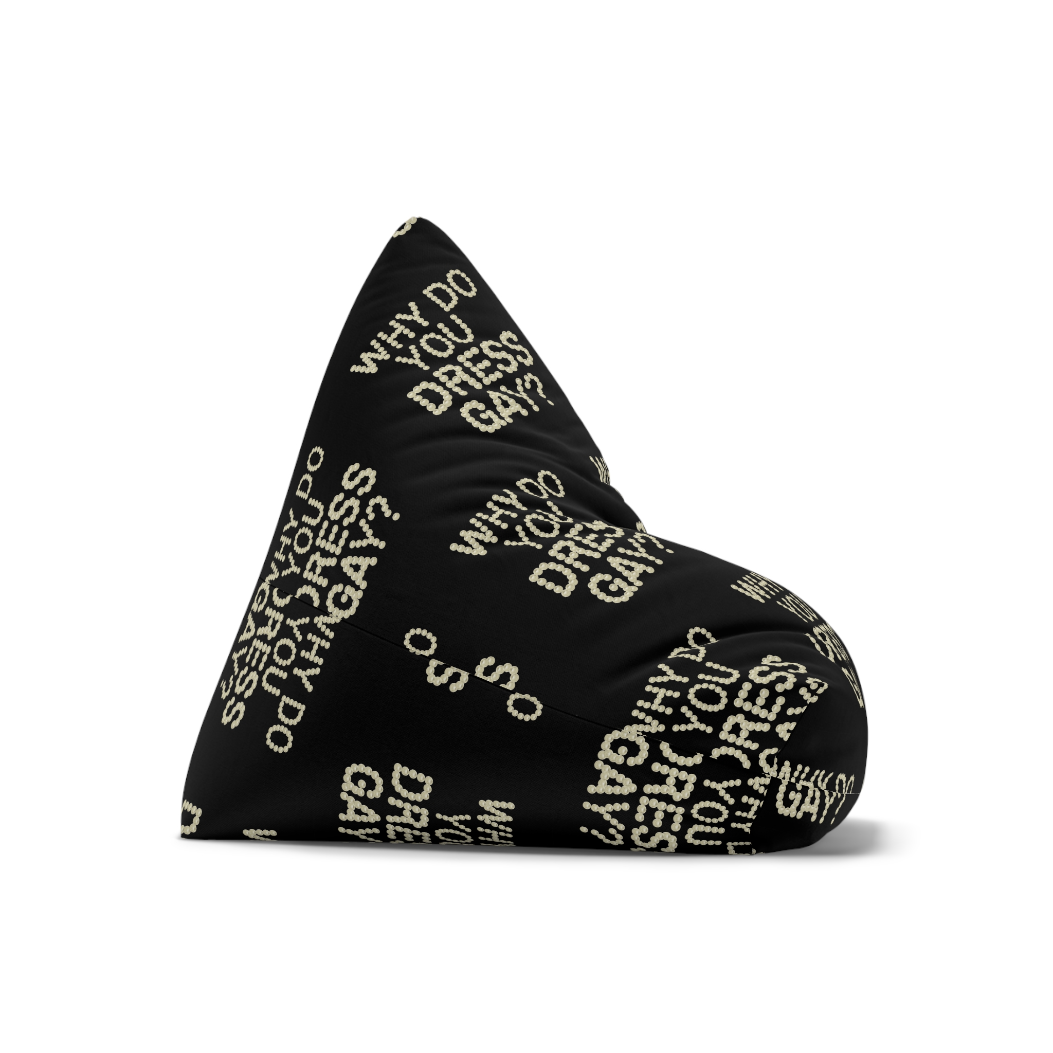 Lesbian Pride Design E093AF Bean Bag Chair Cover - Image 7