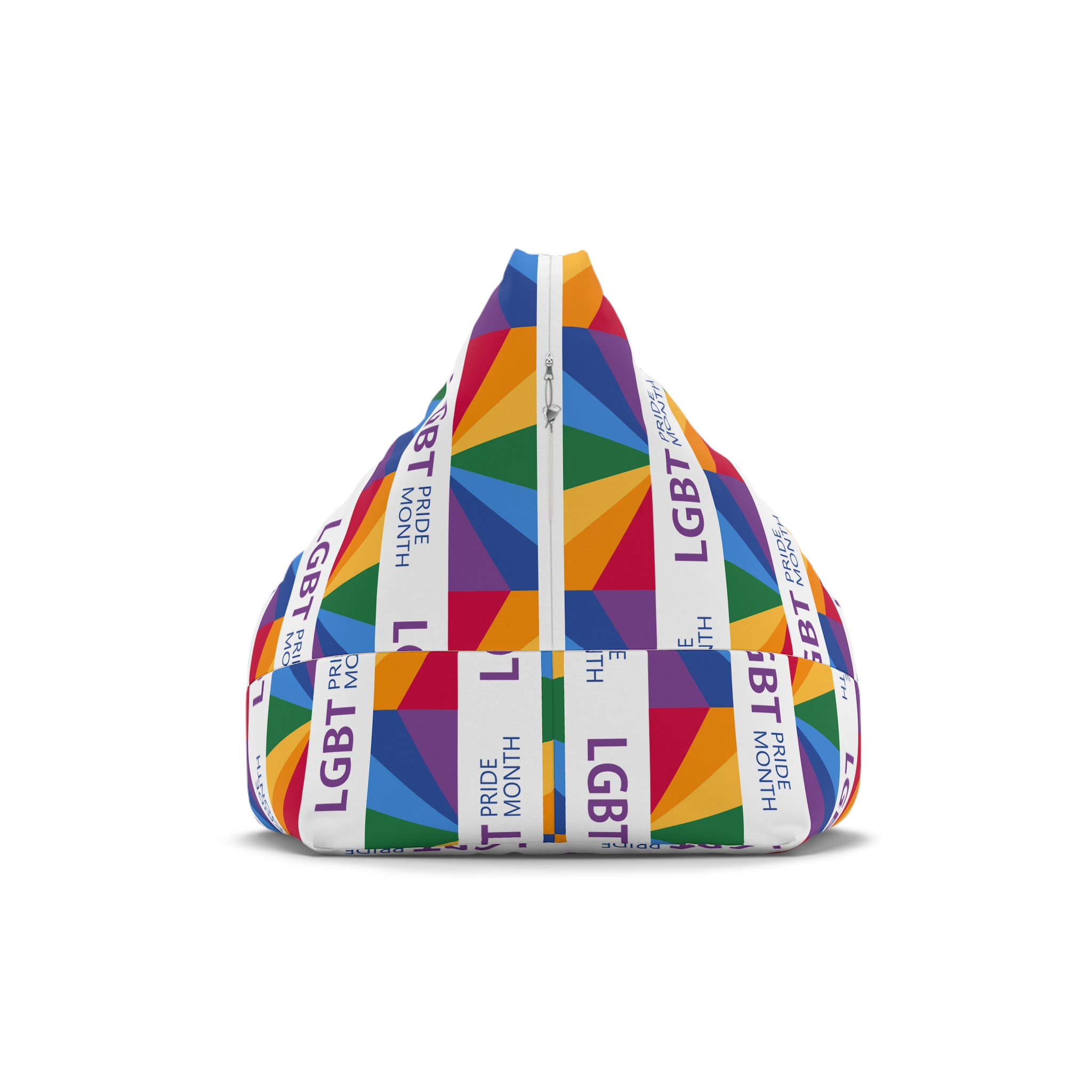 Pride Month Lgbt Horizontal Banner Template Gay Parade Annual Summer Event Bean Bag Chair Cover - Image 2