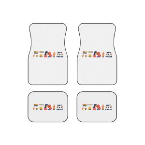 Vector Lgbt Trendy Clipart Set Colorful Cute Modern Collection Lgbtq Pride Elements Lesbian Girls Car Mats Set Of 4