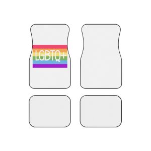 Pride Concept Background Lgbtq Pride Car Mats Set Of 4