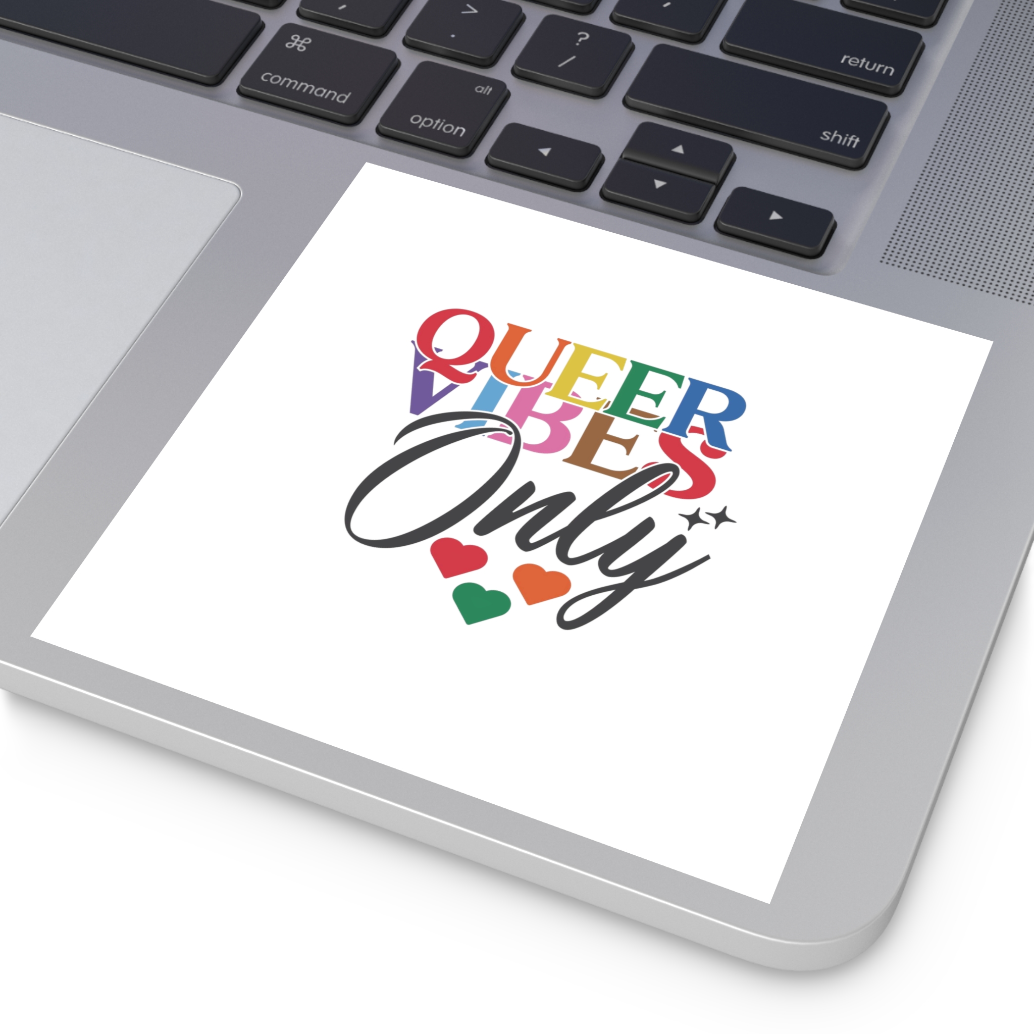 Lgbtq Pride Month Quote Eps Design Vector Pride Design Template(1) Laminate Stickers Square - Image 47