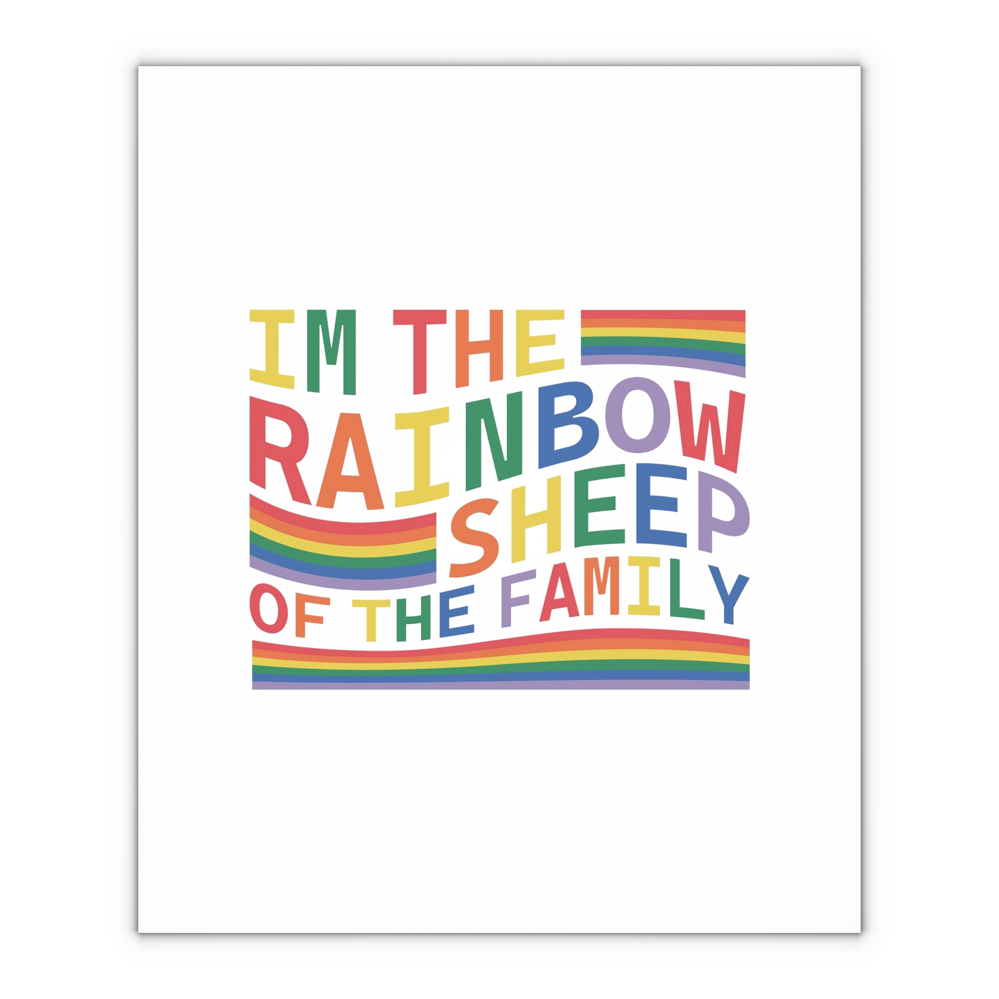 Lgbtq Pride Month Svg Design Bundle(1) Gift Wrapping Paper Sheets 1pc - Image 4