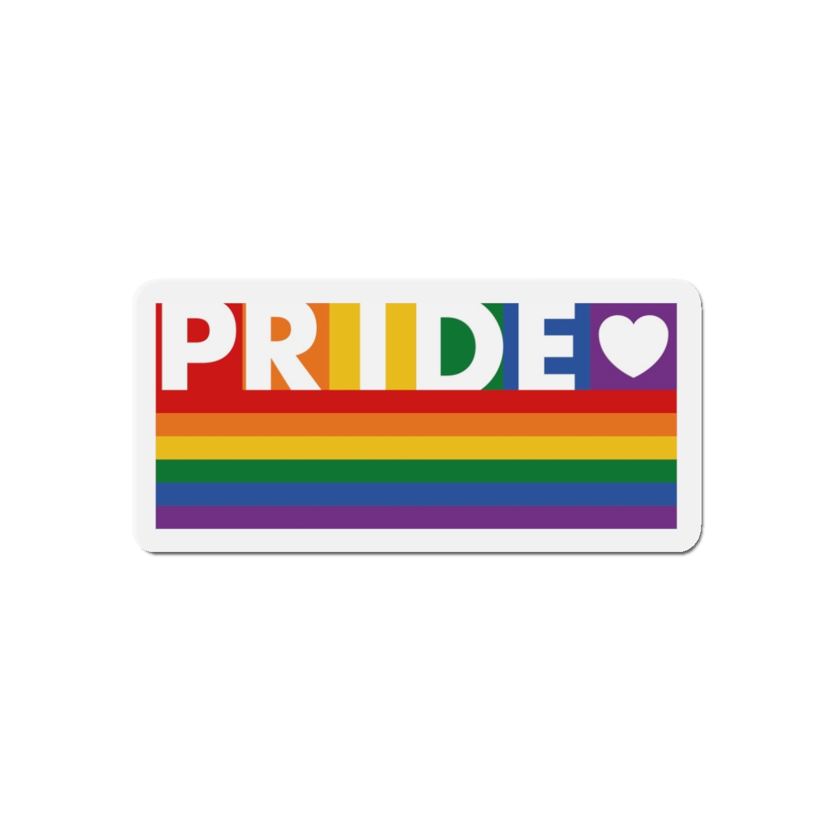 Lesbian Pride Design E2364B Die Cut Magnets - Image 4