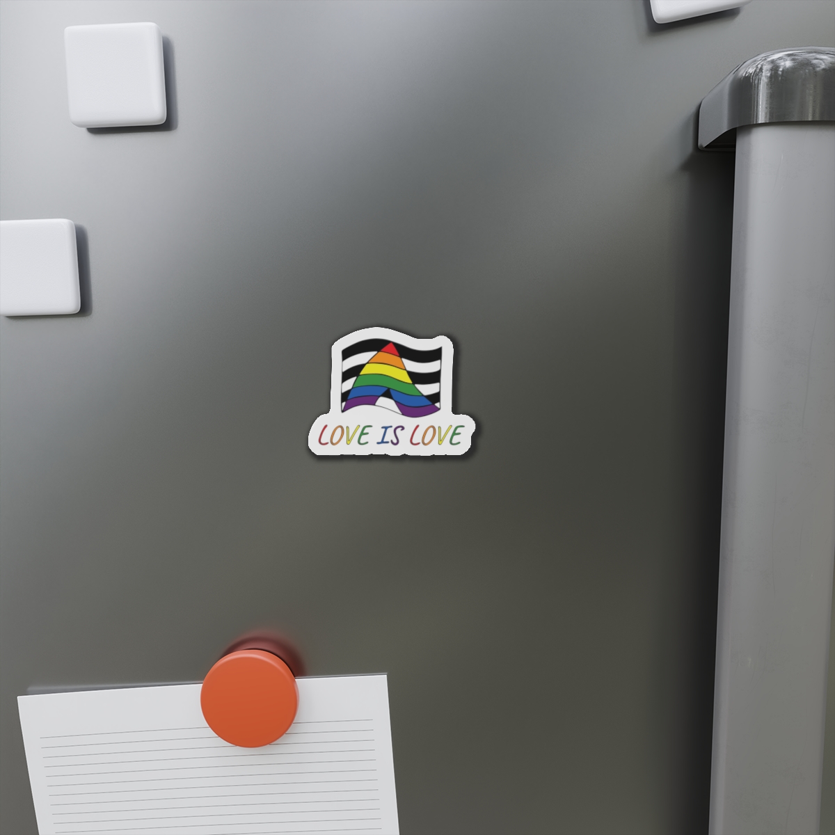 Colorful Straight Ally Pride Flag Happy Pride Day Lgbtq Community Pride Month Vector Hand Drawn Doodle Posters Stickers Logo Cards Die Cut Magnets - Image 5