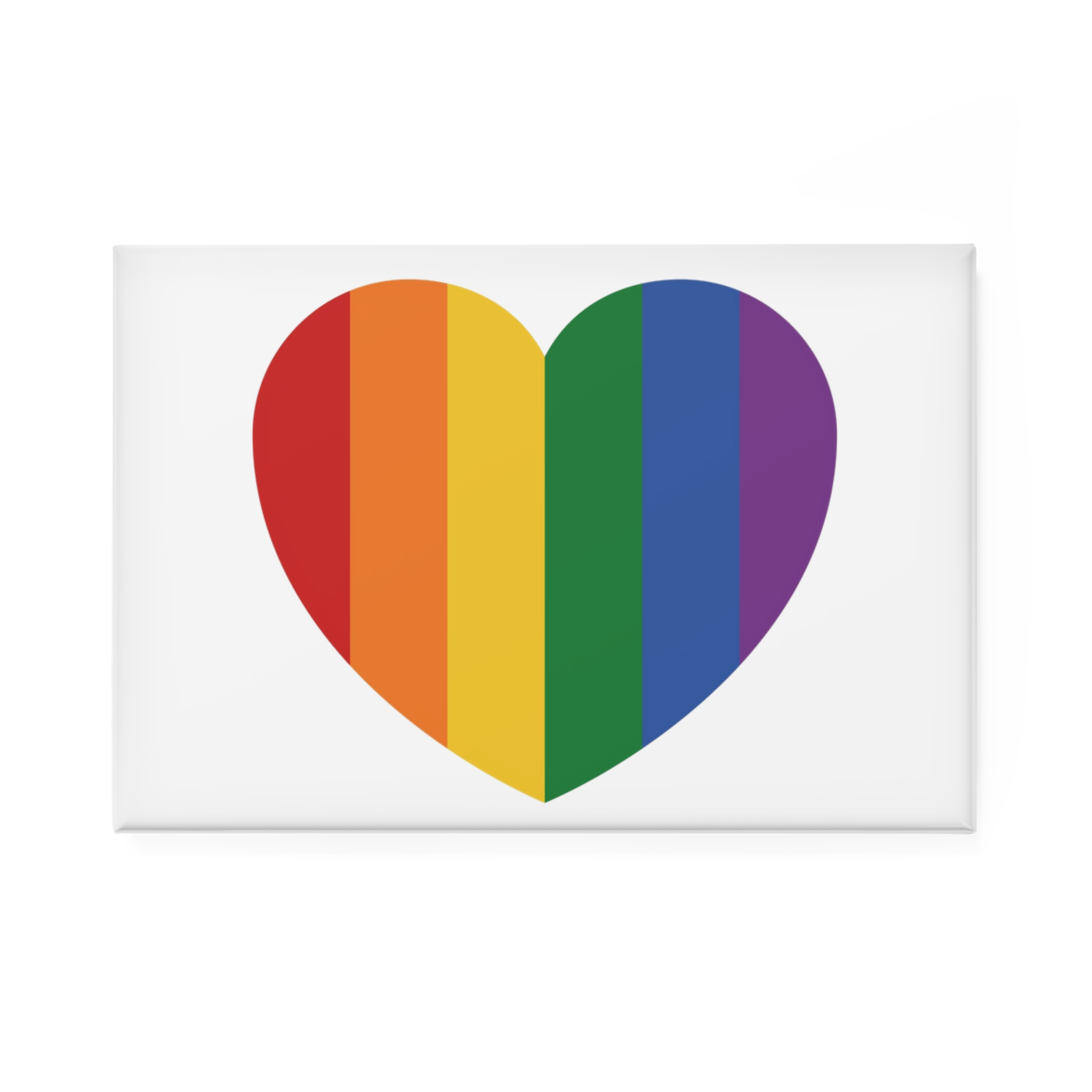 Lgbt Pride Month June Lesbian Gay Bisexual Transgender Lgbtq Flag Rainbow Vector(4) Button Magnet Rectangle 1 And 10 Pcs - Image 5