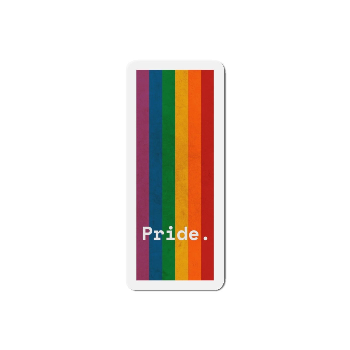 Poster With Rainbow Pride Concept Die Cut Magnets - Image 10