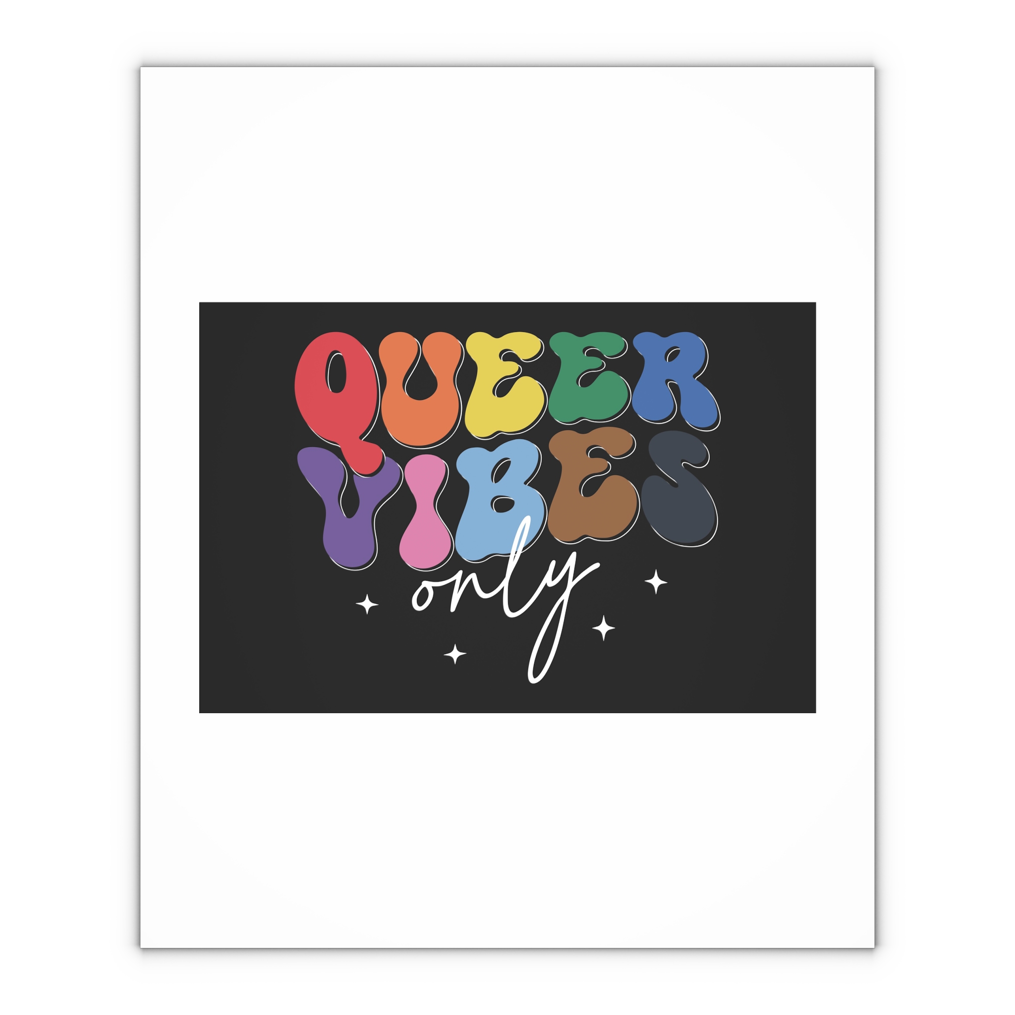 Pride Lgbtq Gay Typography Vector Tshirt Design(1) Gift Wrapping Paper Sheets 1pc - Image 4