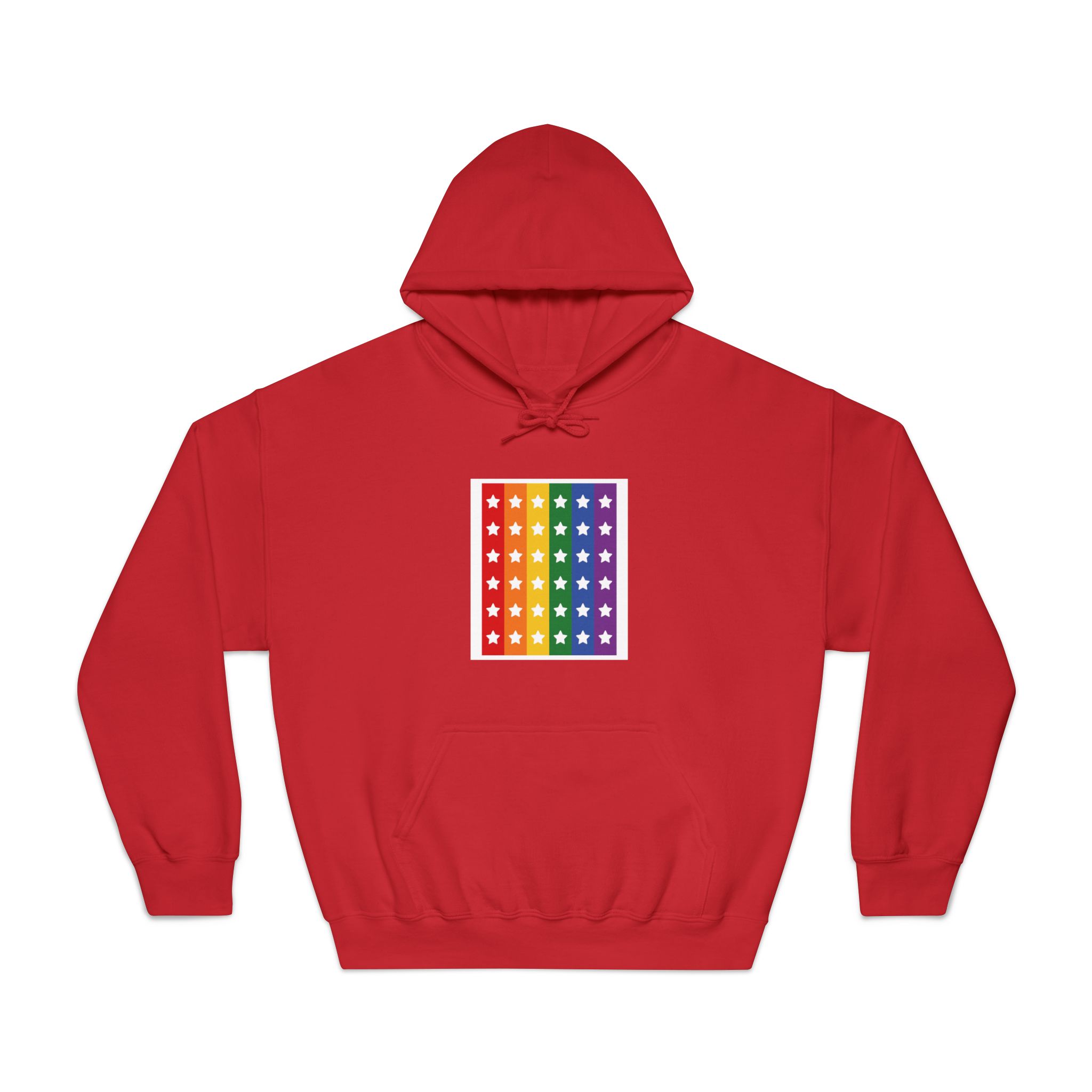 Lgbt Pride Month June Lesbian Gay Bisexual Transgender Lgbtq Flag Rainbow Vector(3) (1) Unisex Dryblend Hooded Sweatshirt - Image 33