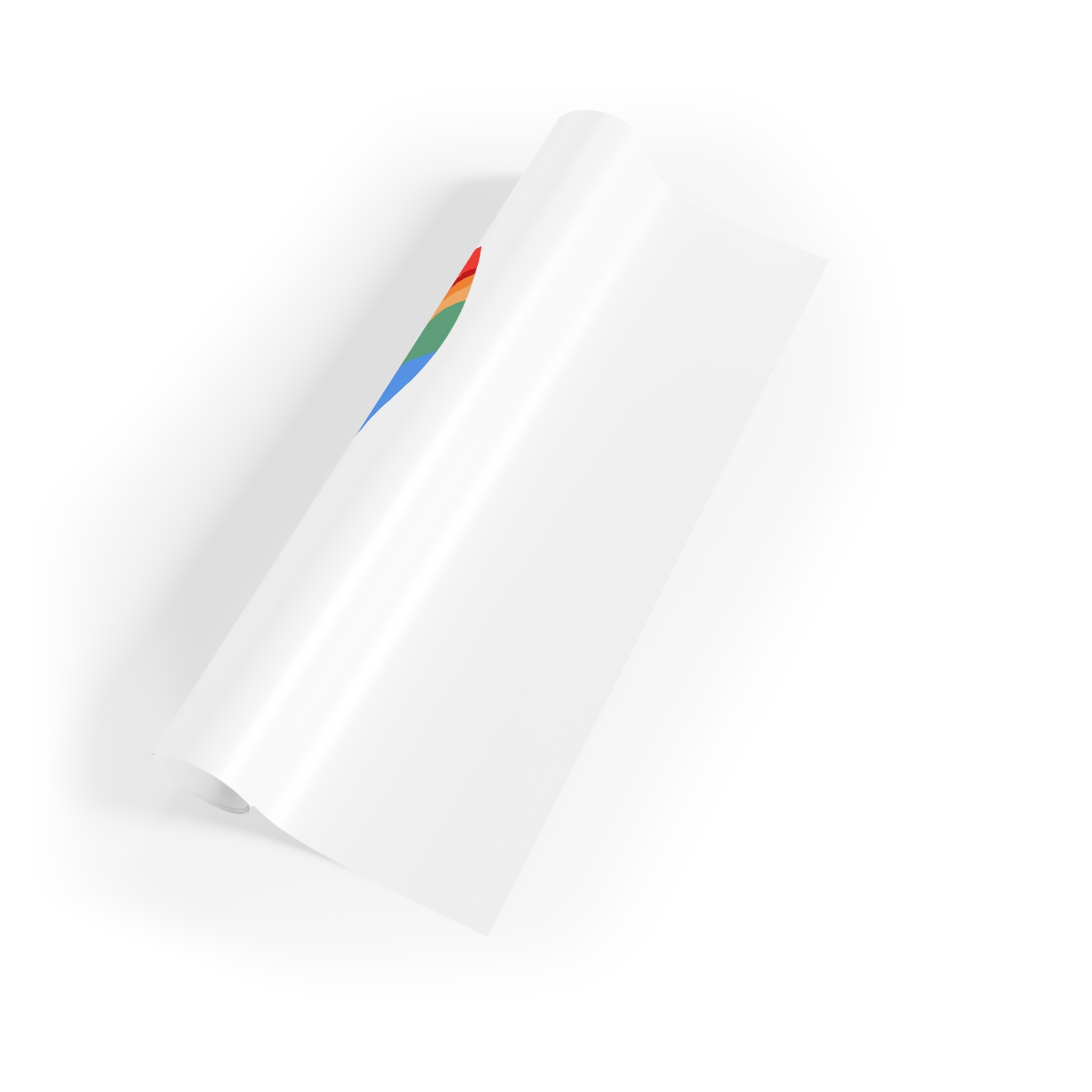 Portrait Lesbian Couple With Rainbow Flag Concept Lgbtq Gift Wrapping Paper Rolls 1pc - Image 3