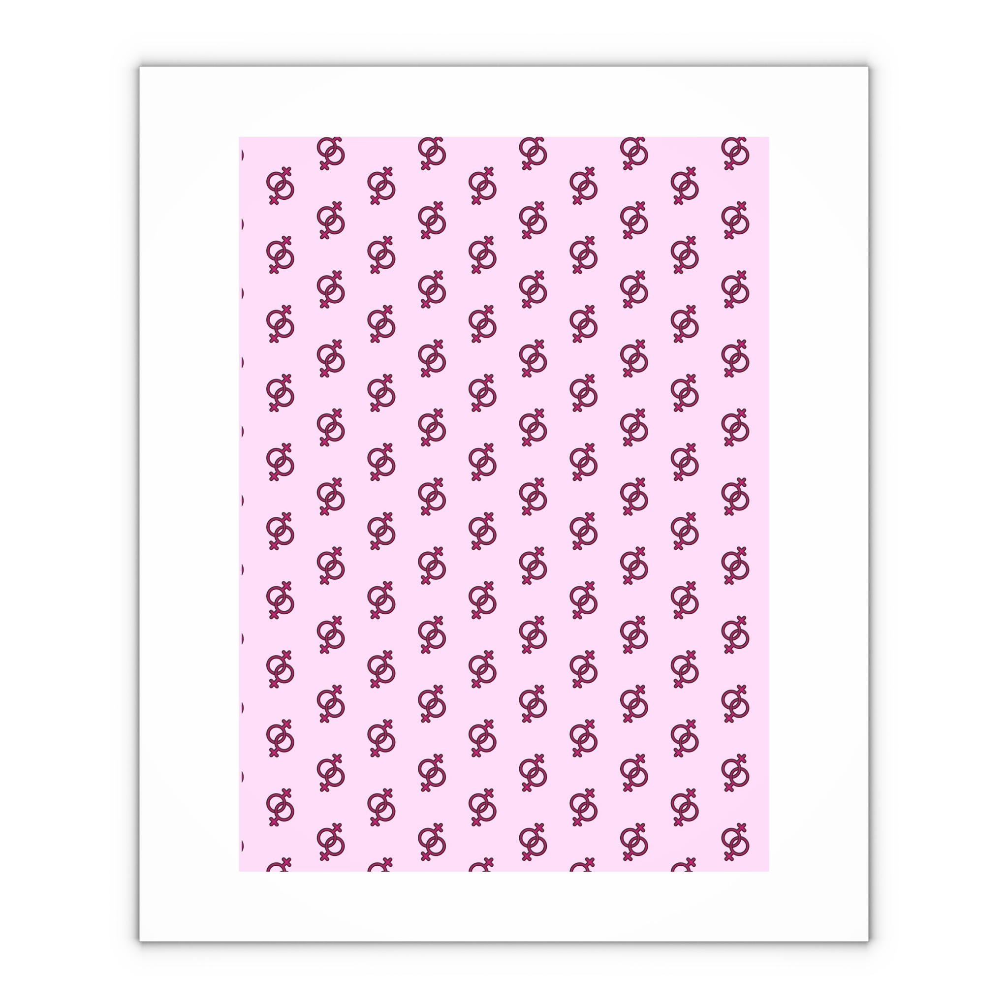 Lesbian Pride Design 20D8B3 Gift Wrapping Paper Sheets 1pc - Image 4