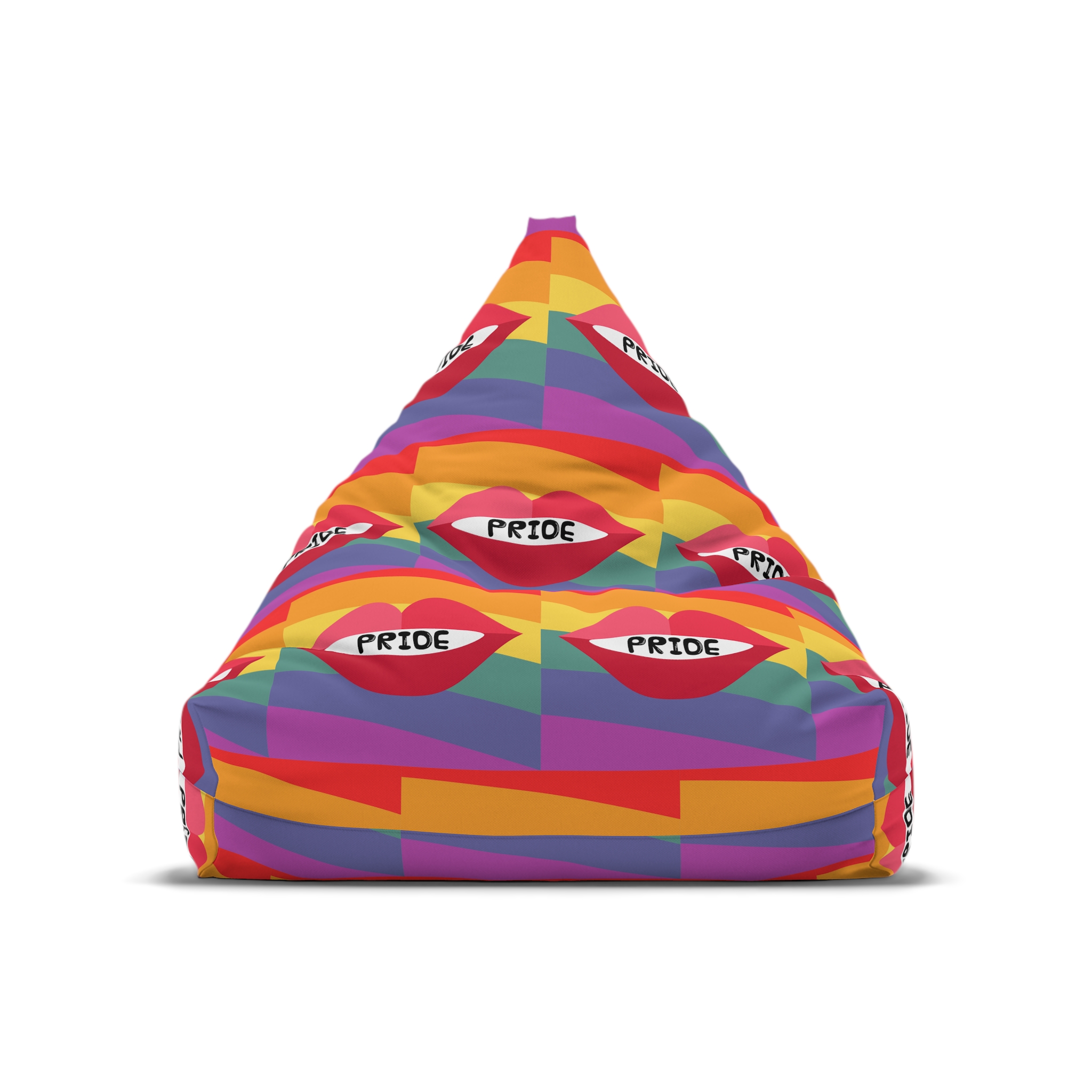 Lesbian Pride Design 4C2A60 Bean Bag Chair Cover - Image 5