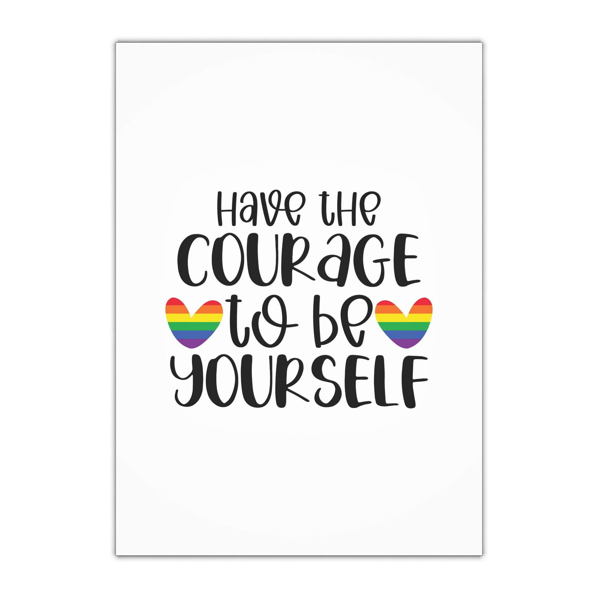 Gay Pride Svg Design(4) Gift Wrapping Paper Sheets 1pc