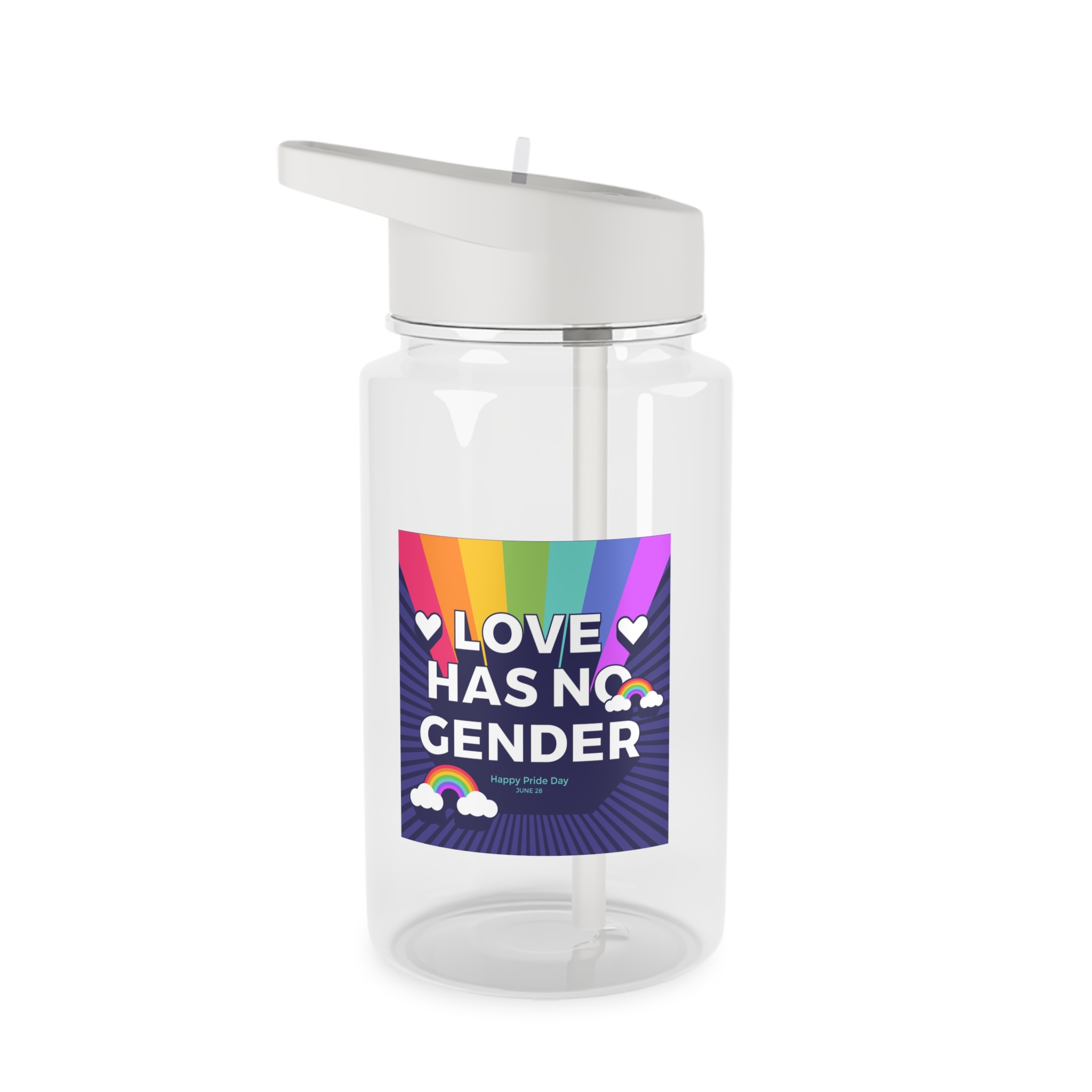 Pride Day Concept(3) Tritan Water Bottle