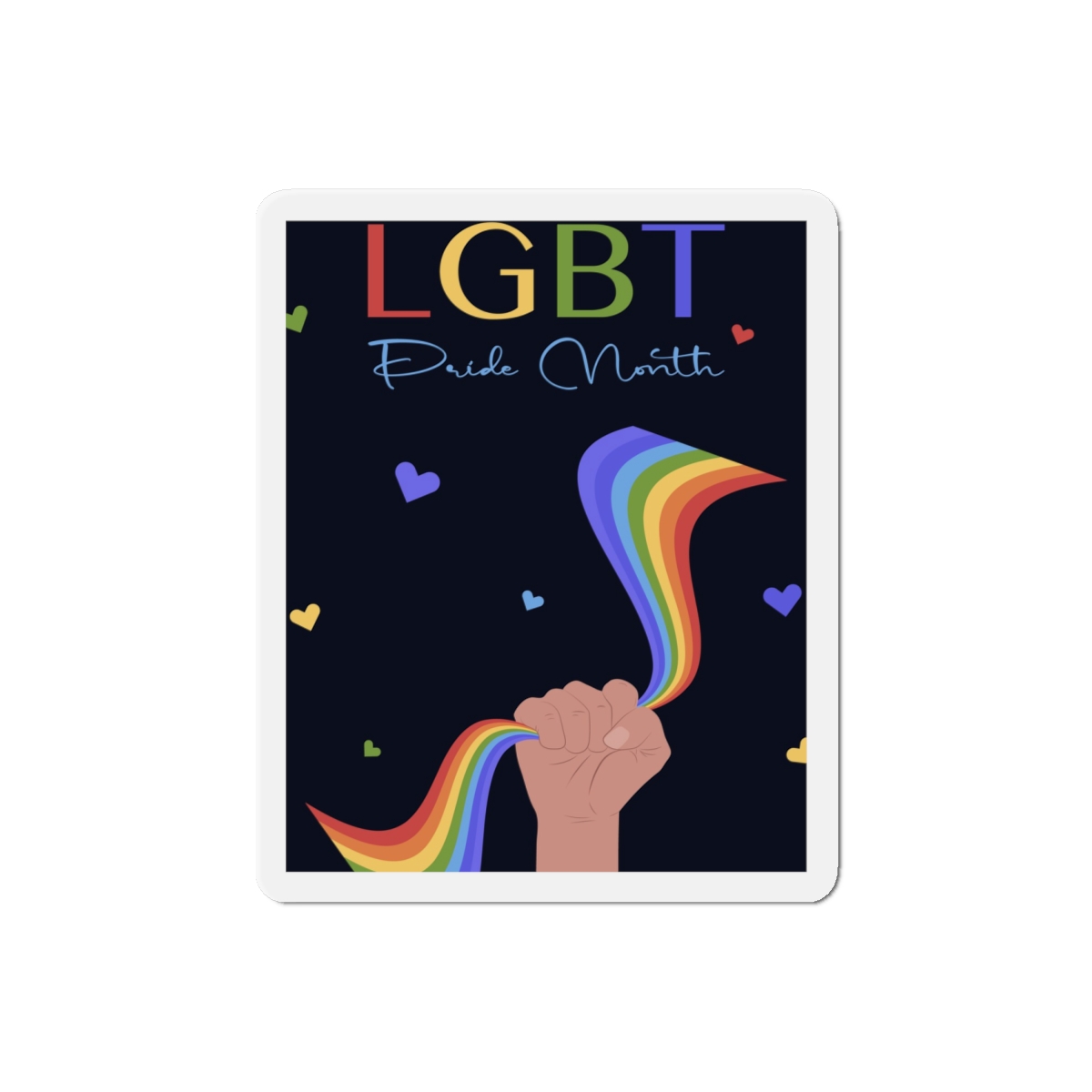 Poster Lgbt Pride Month Die Cut Magnets - Image 13