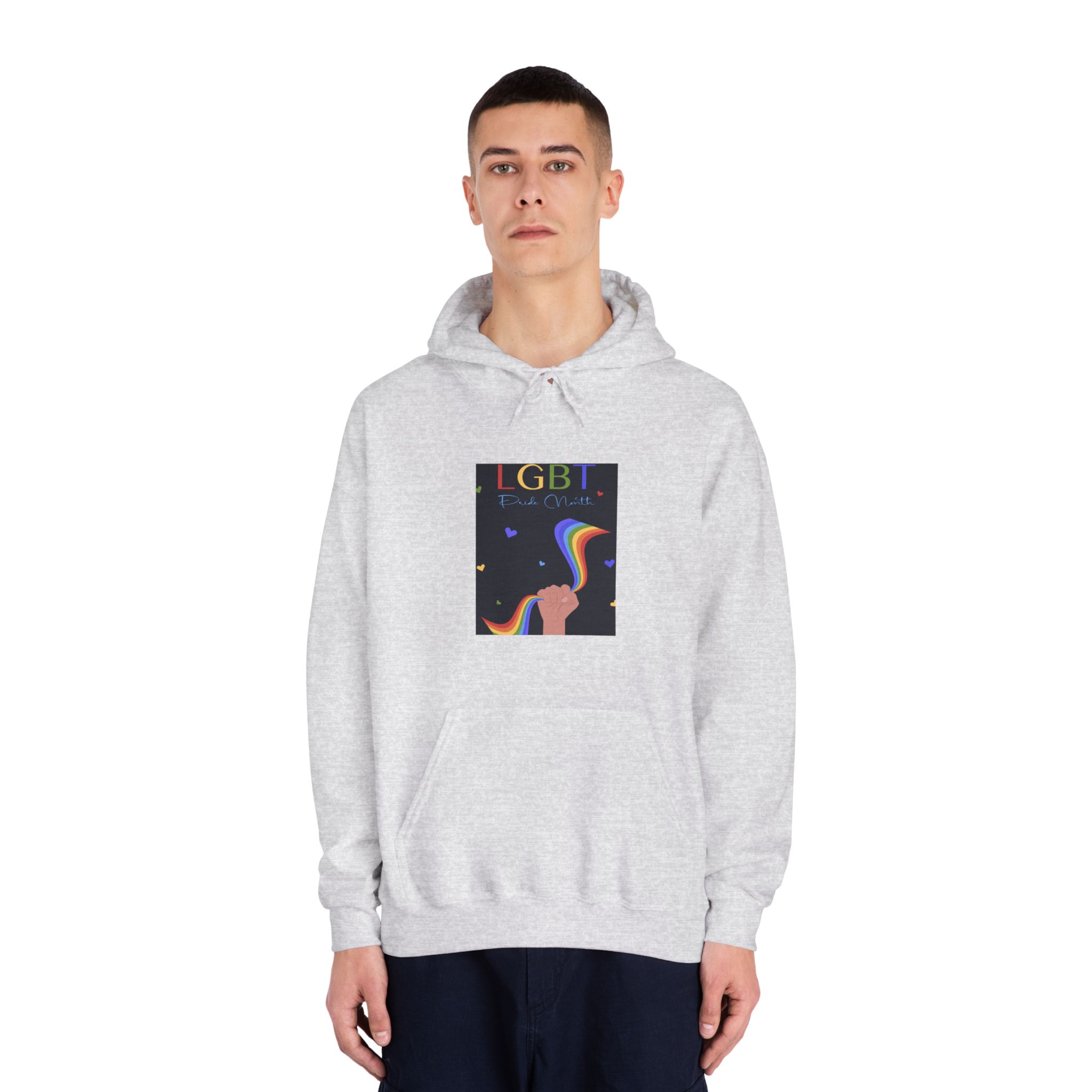 Poster Lgbt Pride Month Unisex Dryblend Hooded Sweatshirt - Image 7