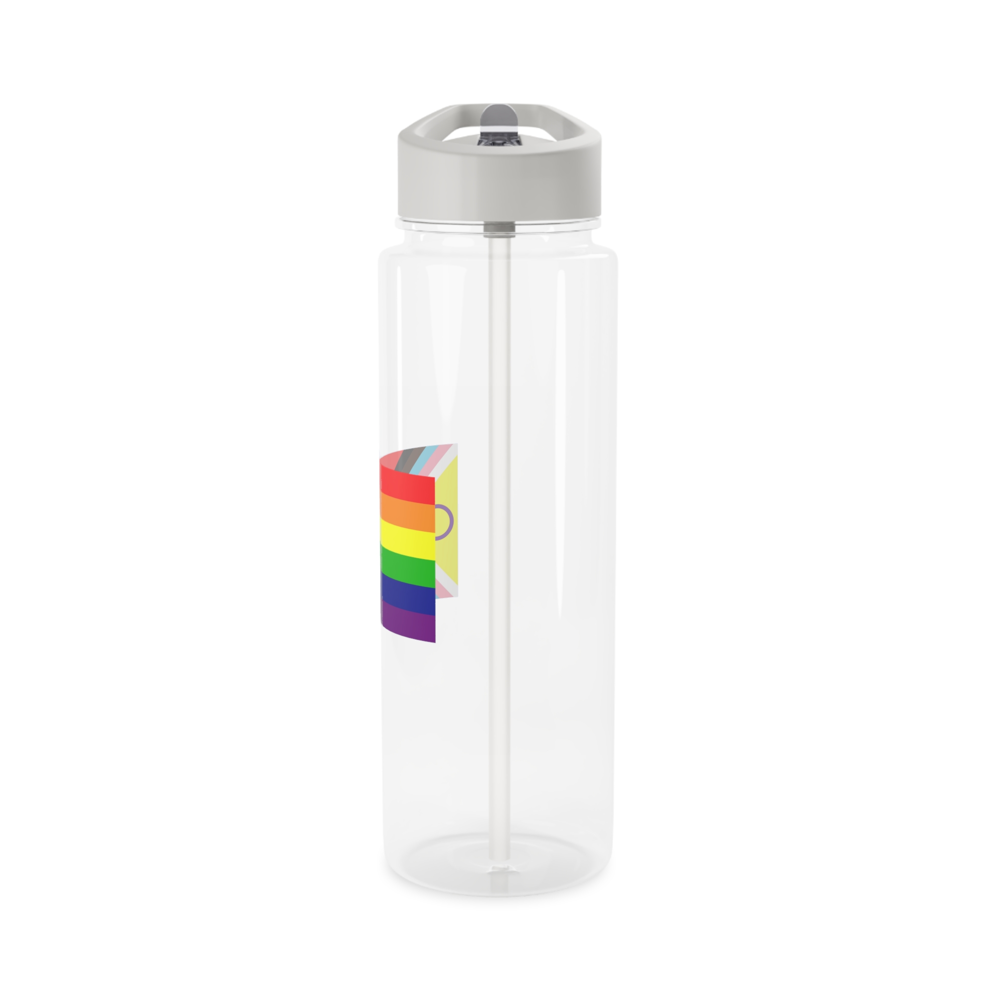 Lgbtq Pride Flag New Lgbtq Pride Flag Vector Updated Intersex Inclusive Progress Pride Flag Tritan Water Bottle - Image 7