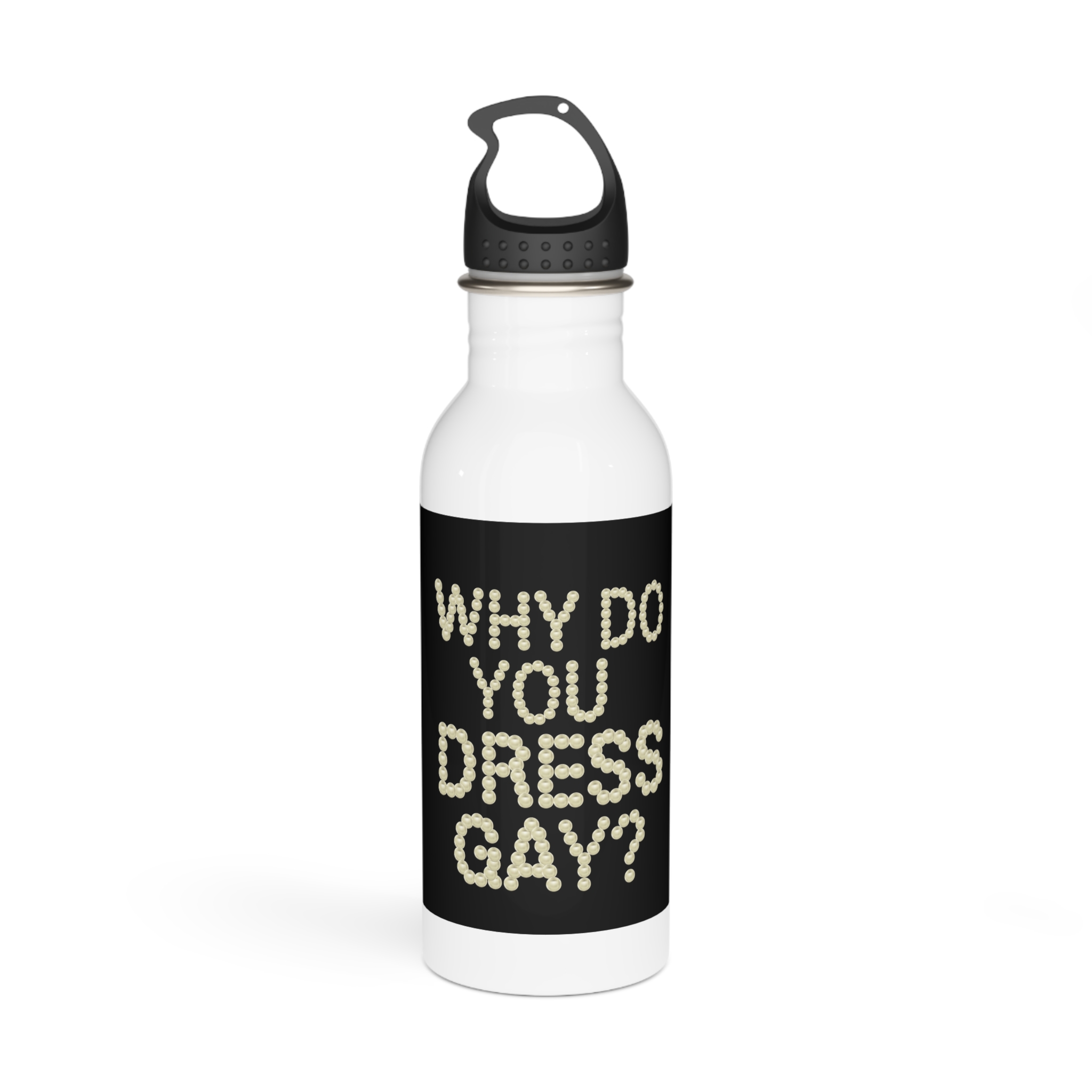 Lesbian Pride Design E093AF Stainless Steel Water Bottle