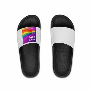 Colorful Pride Day Flag Concept Mens Slide Sandals