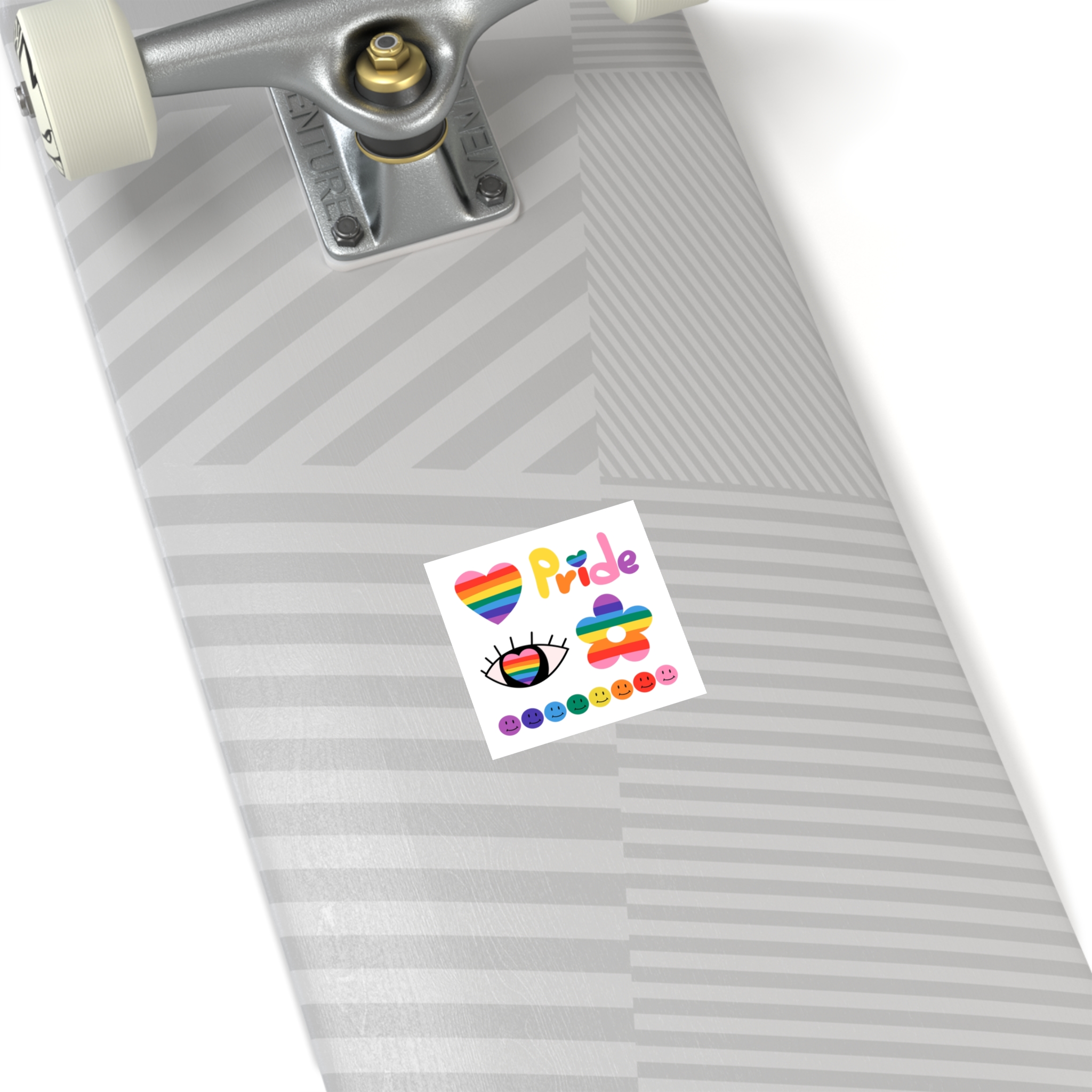 Pride Month Laminate Stickers Square - Image 8
