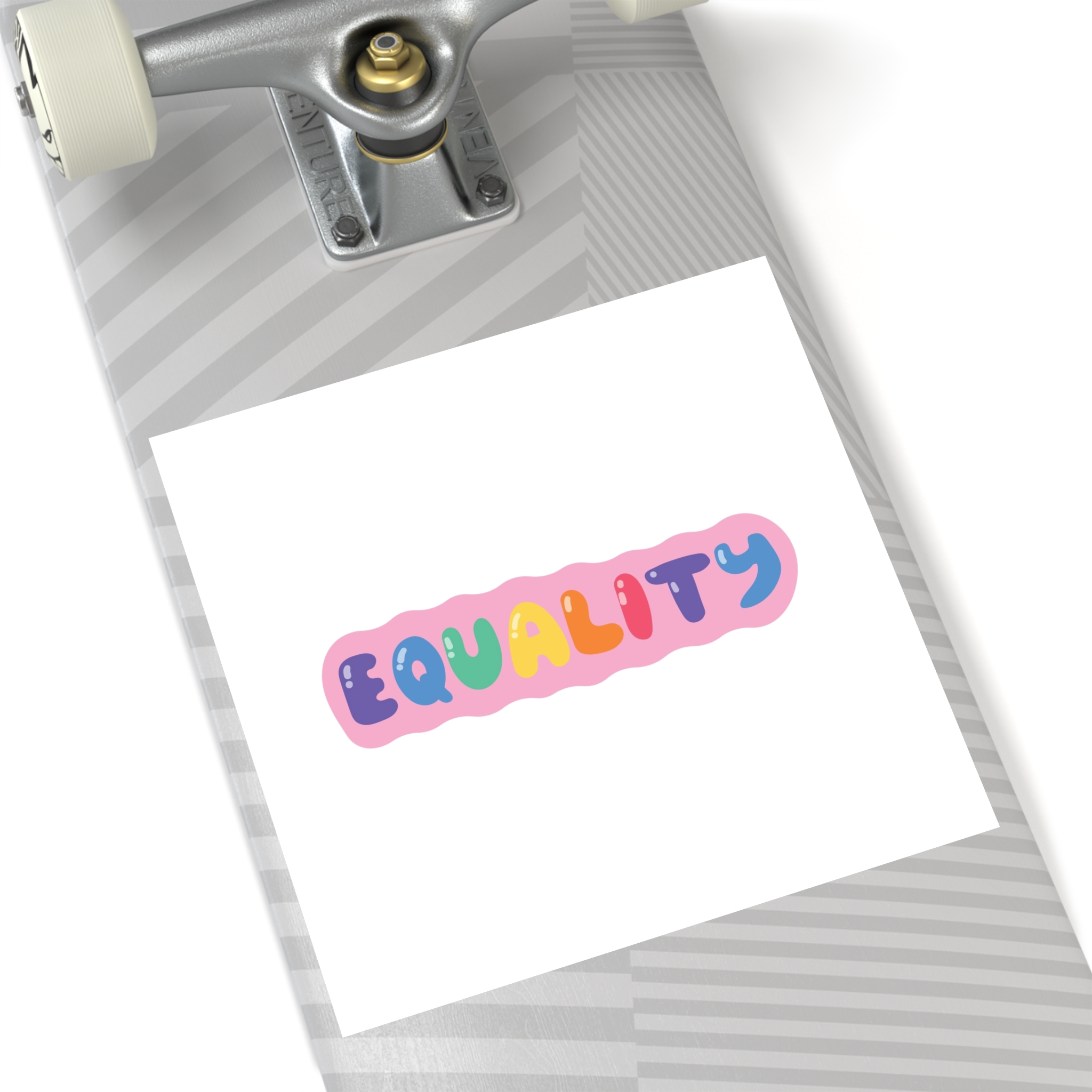 Lgbt Sticker Pack White Background Lgbtq Set Symbol Lgbt Pride Community Rainbow Elements Vector Hand Draw Illustration Hand Drawn Lettering(1) Laminate Stickers Square - Image 80