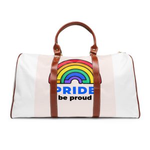 Flat Lgbt Pride Month Logo Template(1) Waterproof Travel Bag