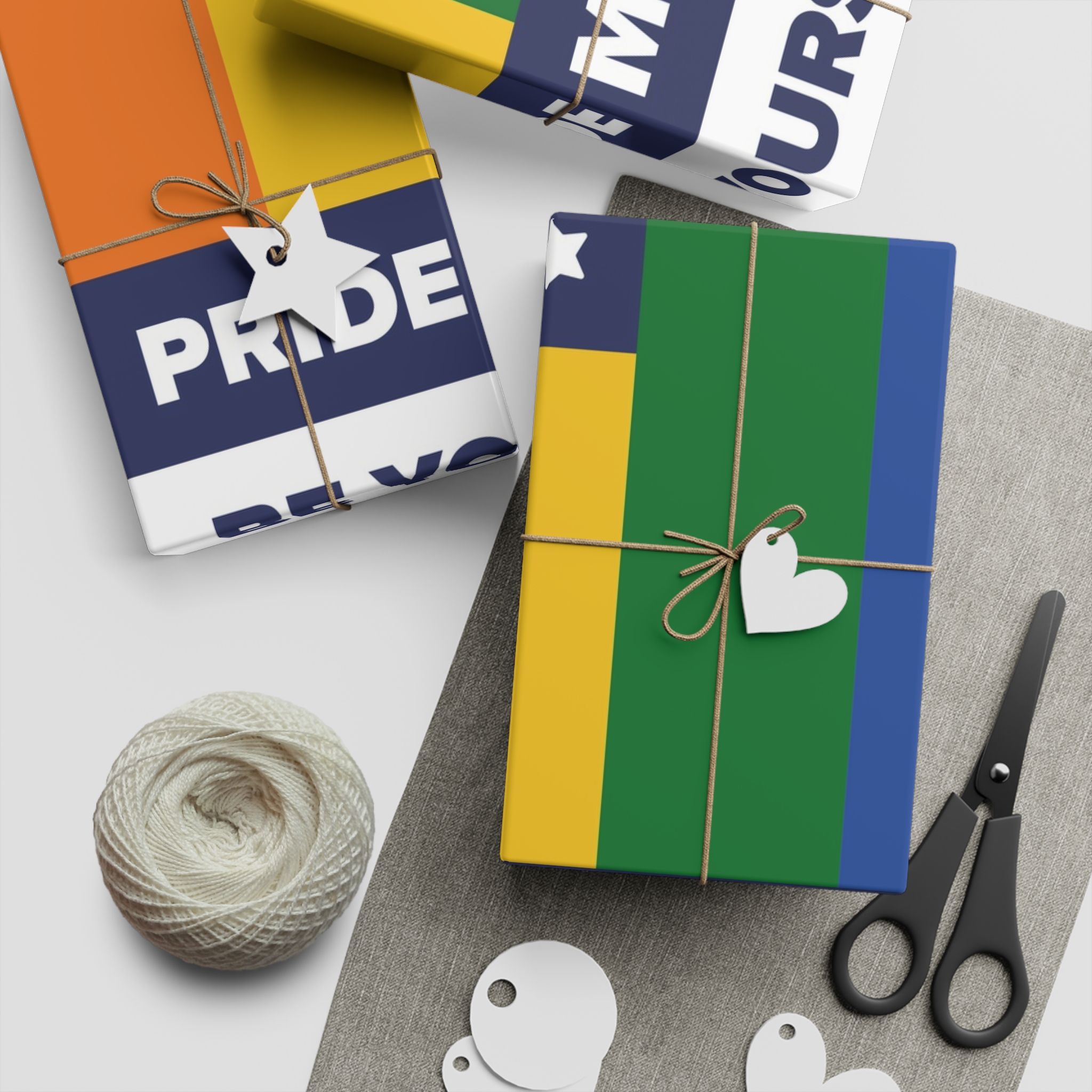 Lesbian Pride Design 8F6ACB Gift Wrapping Paper Sheets 1pc - Image 5