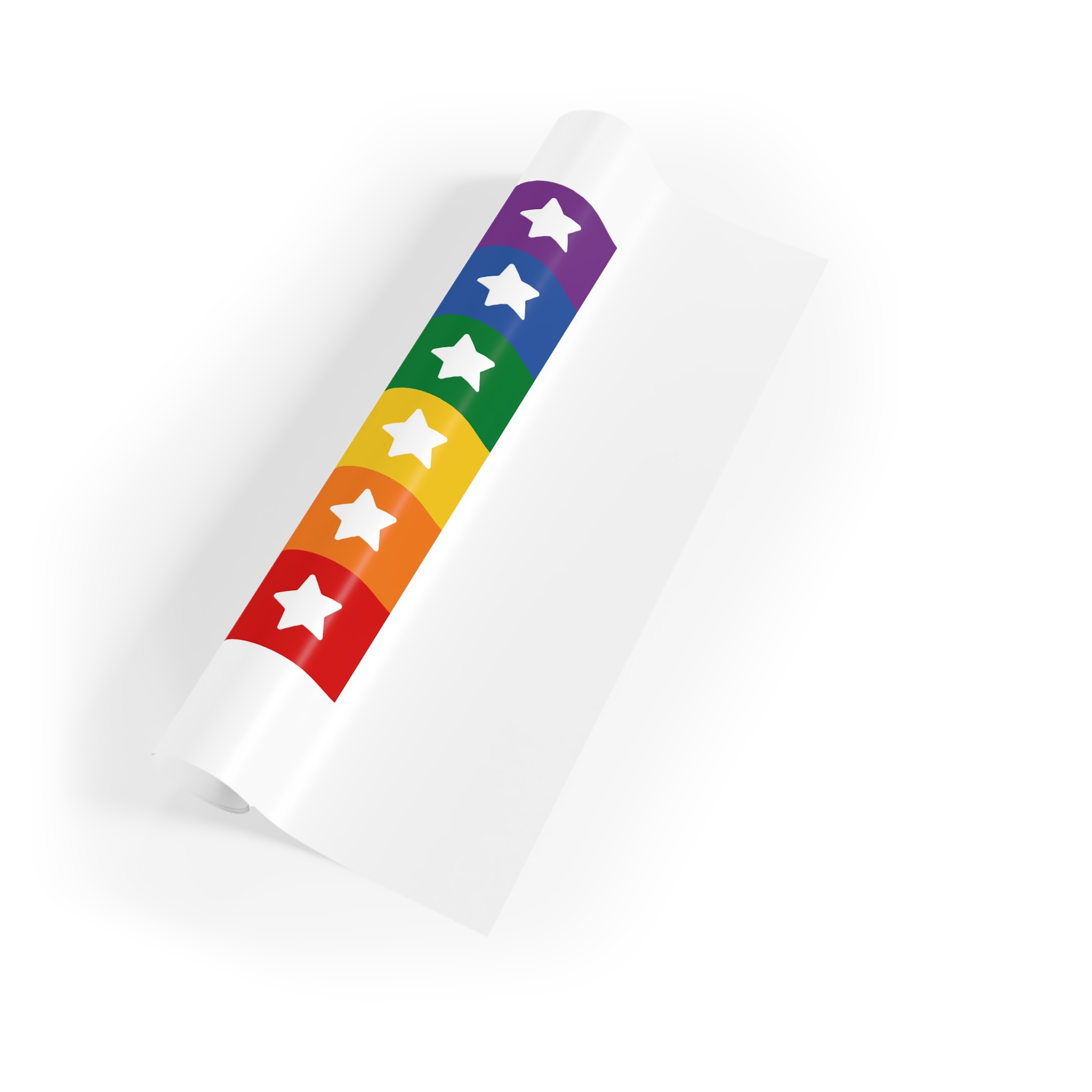 Lgbt Pride Month June Lesbian Gay Bisexual Transgender Lgbtq Flag Rainbow Vector(3) (1) Gift Wrapping Paper Rolls 1pc - Image 3