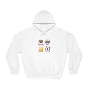 Pride Day Label Collection Concept Unisex Dryblend Hooded Sweatshirt