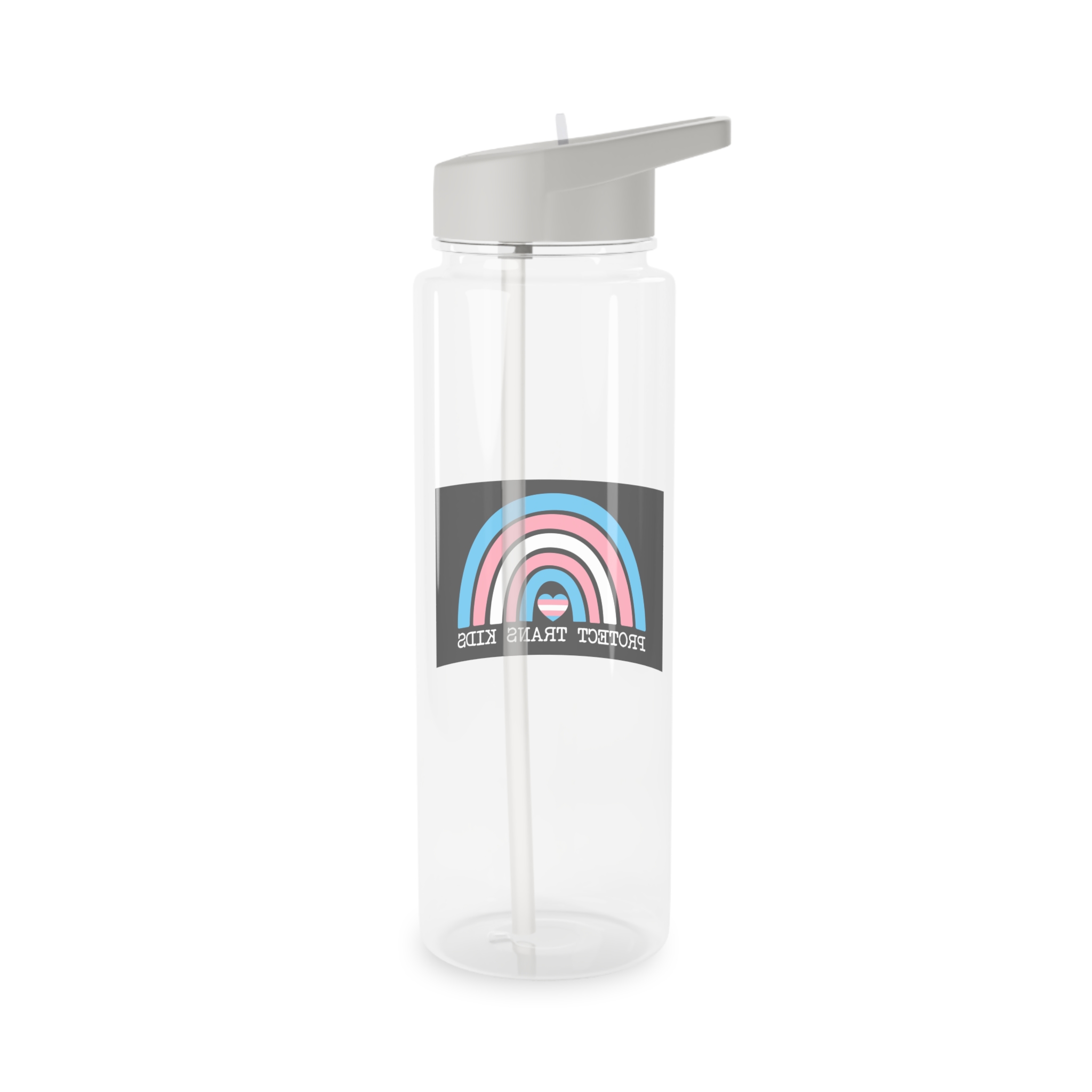 Poster That Says Protection Boys Their Kids Tritan Water Bottle - Image 6
