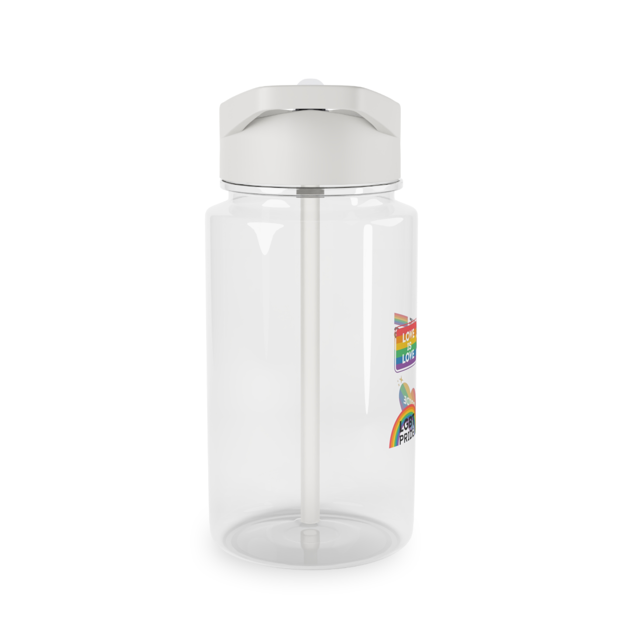 Pride Day Label Collection Design Tritan Water Bottle - Image 4