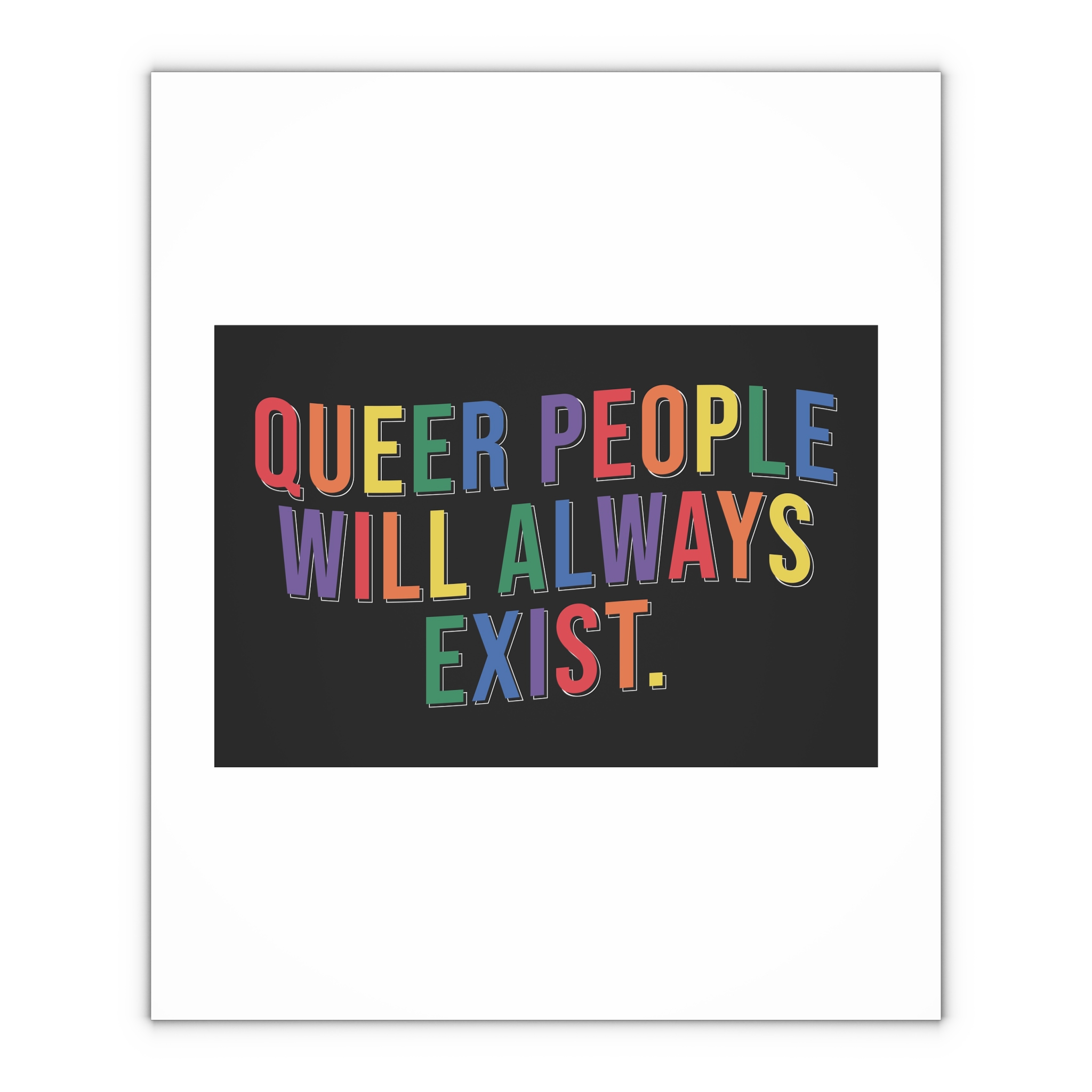 Pride Lgbtq Gay Typography Vector Tshirt Design(12) Gift Wrapping Paper Sheets 1pc - Image 4