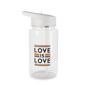 Love Is Love Lgbt Flag Symbol Pride Month Symbol Tritan Water Bottle