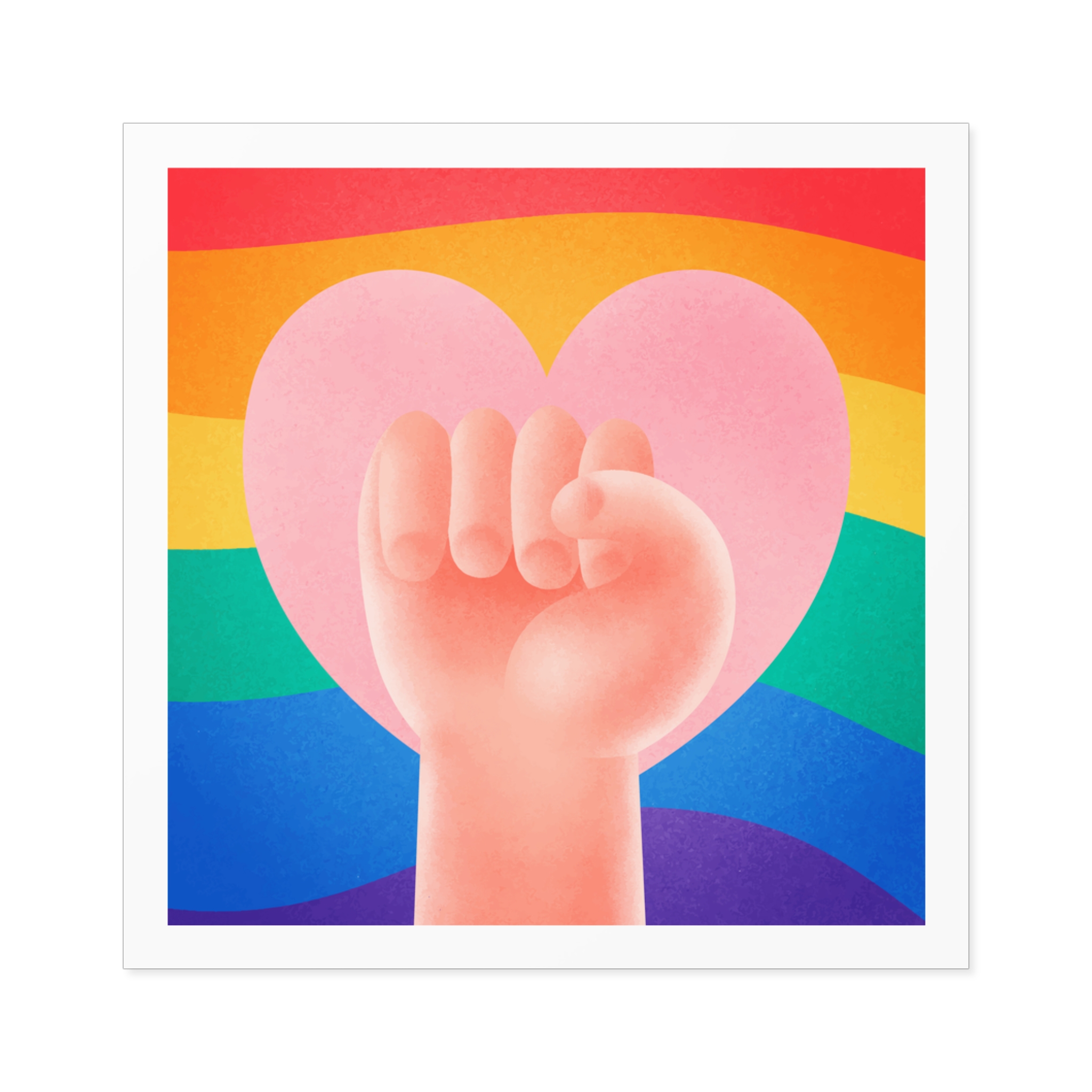 Pride Day Concept 2 Laminate Stickers Square - Image 29