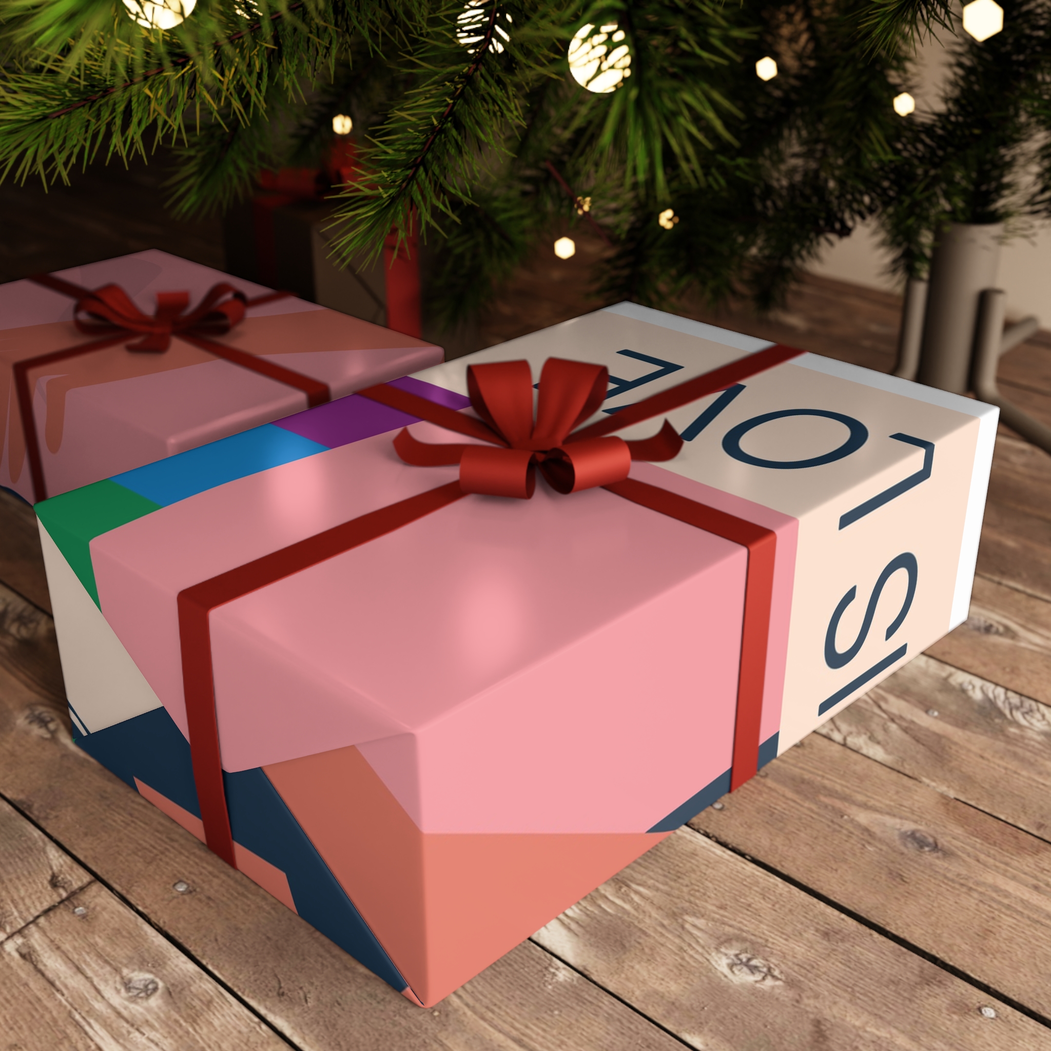 Couple Leasbians Gift Wrapping Paper Sheets 1pc - Image 6