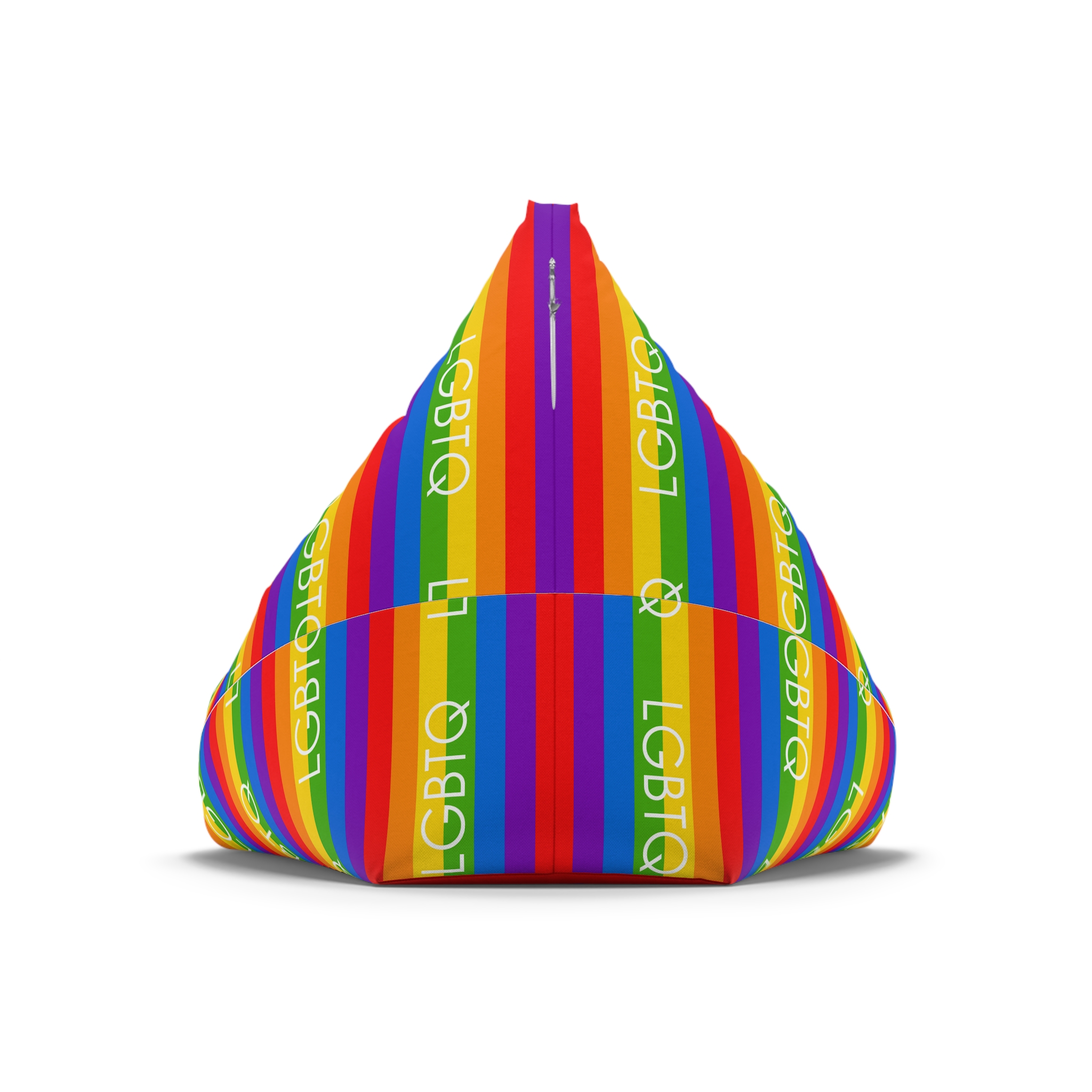 Lesbian Gay Bisexual Transgender Queer Flag Rainbow Pride Flag Lgbtq Bean Bag Chair Cover - Image 6