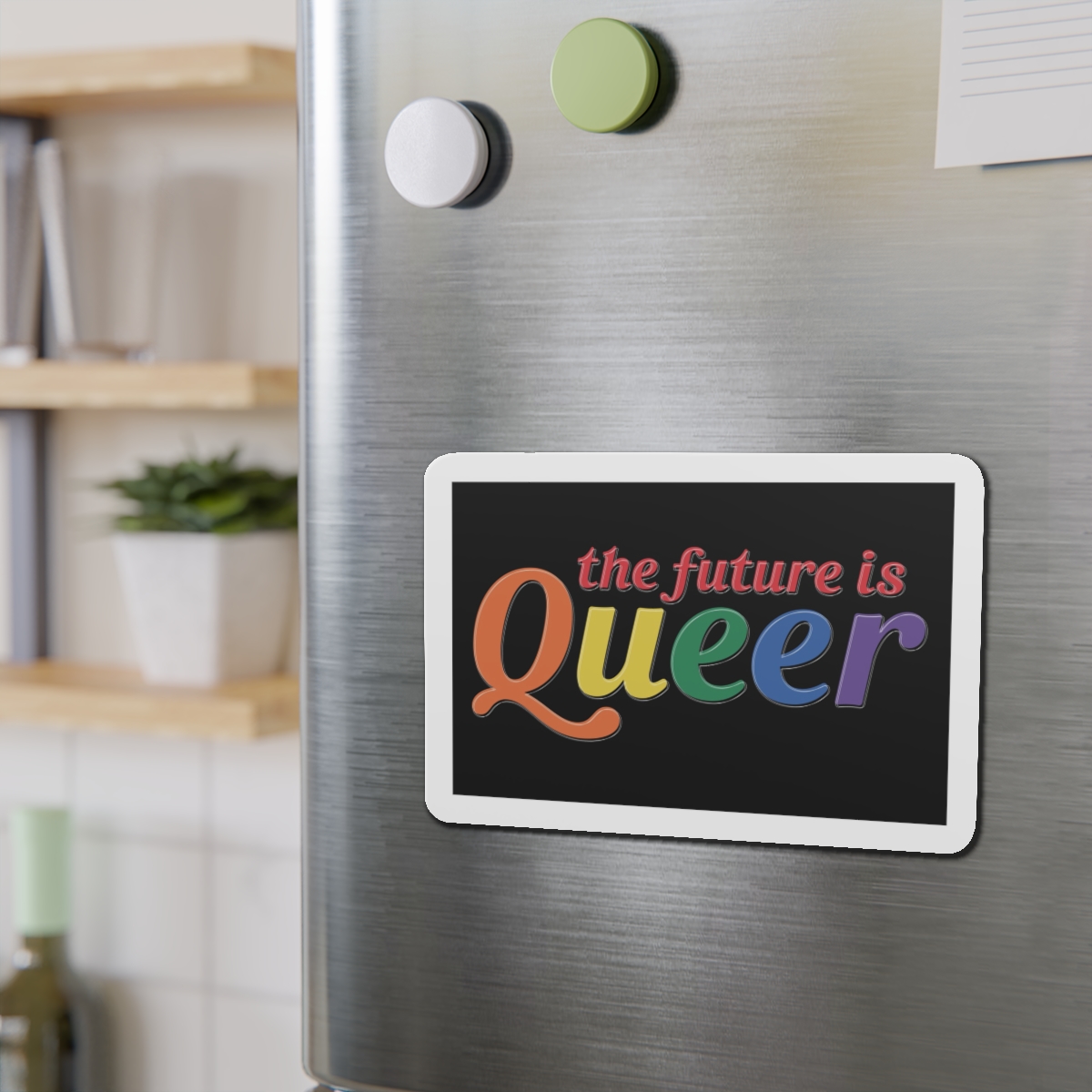 Lesbian Pride Design 7D1DA5 Die Cut Magnets - Image 15