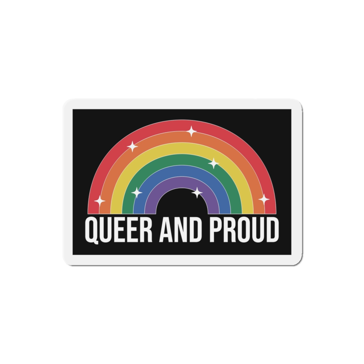 Pride Lgbtq Gay Typography Vector Tshirt Design(3) Die Cut Magnets - Image 10