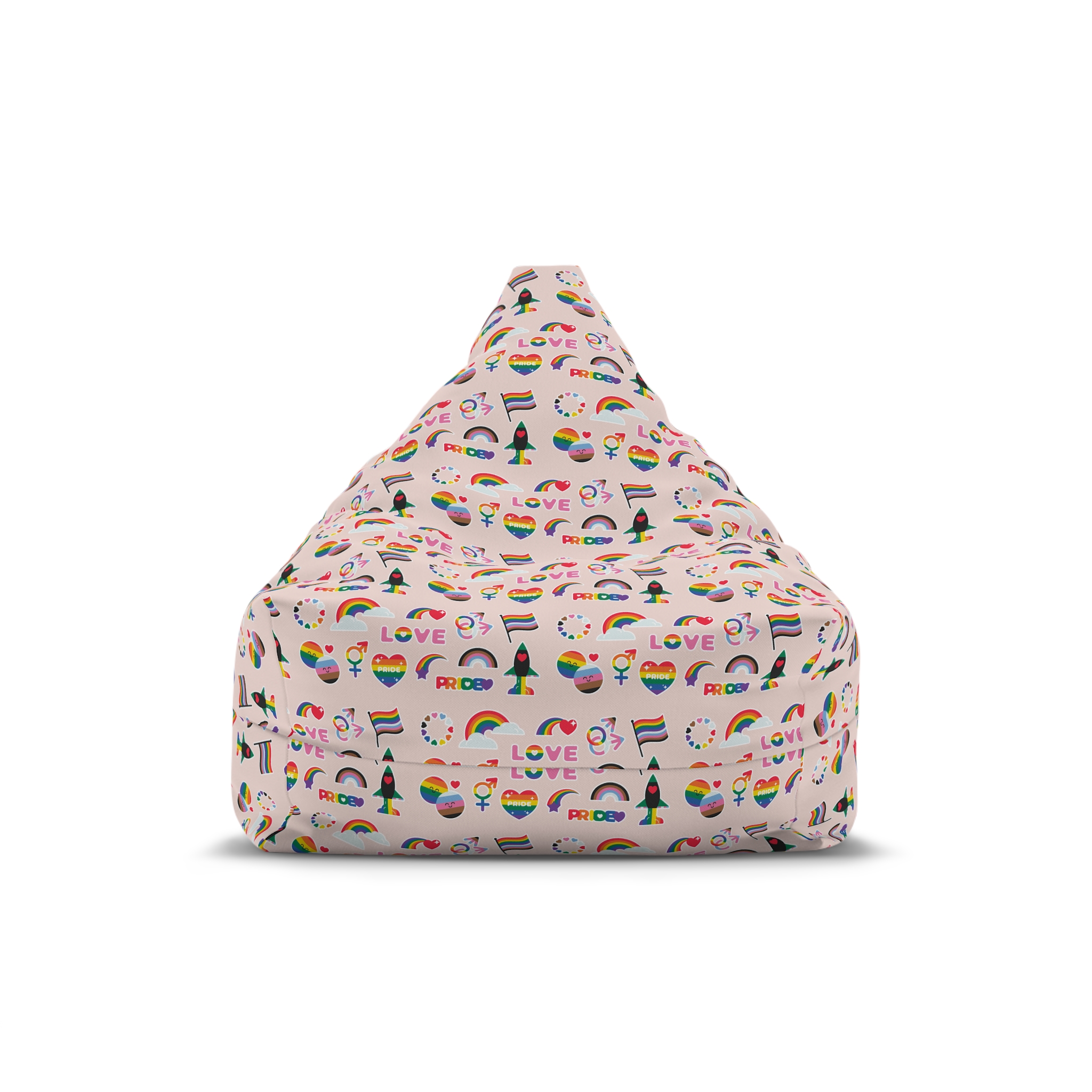 Lesbian Pride Design 050ECB Bean Bag Chair Cover