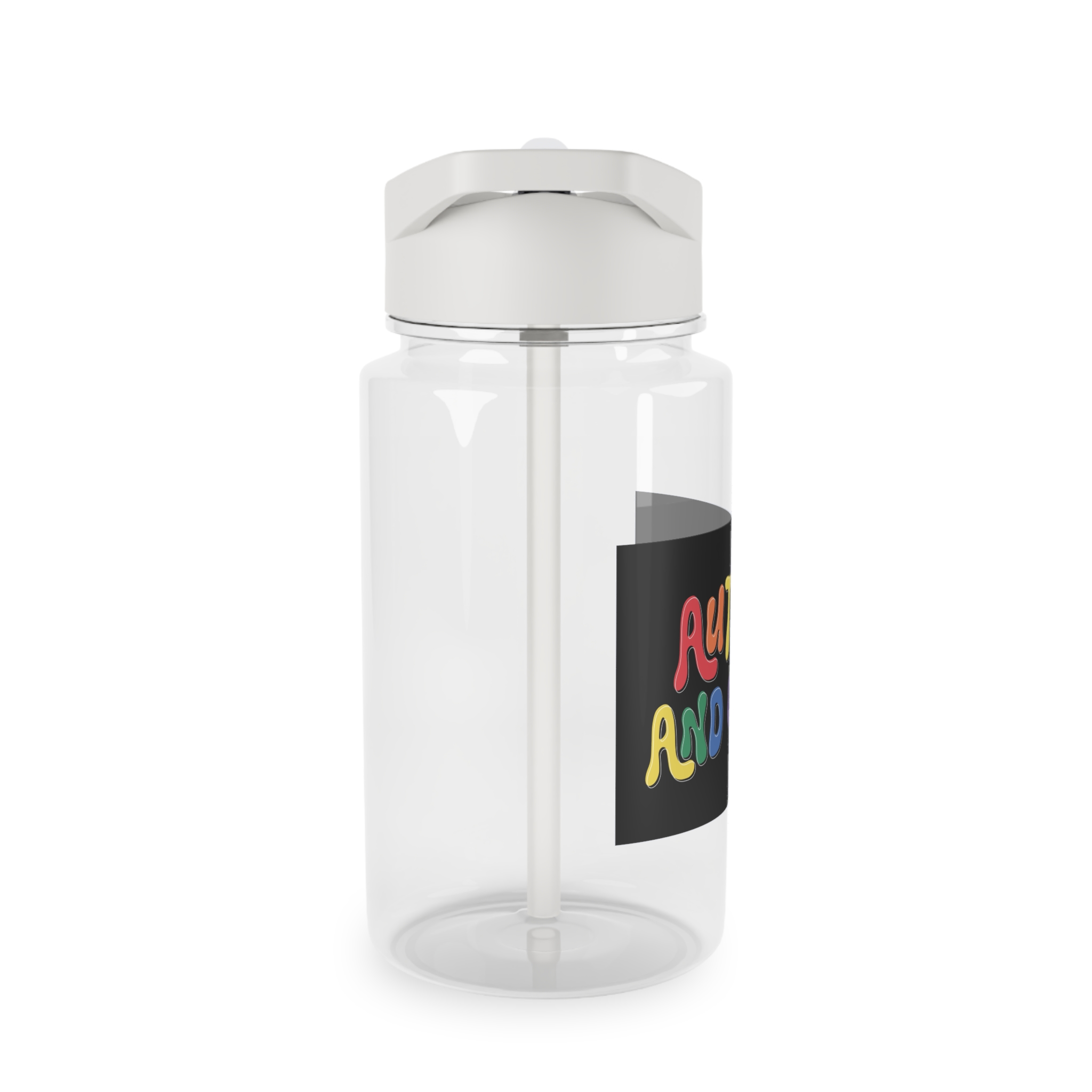 Pride Lgbtq Gay Typography Vector Tshirt Design(6) Tritan Water Bottle - Image 4