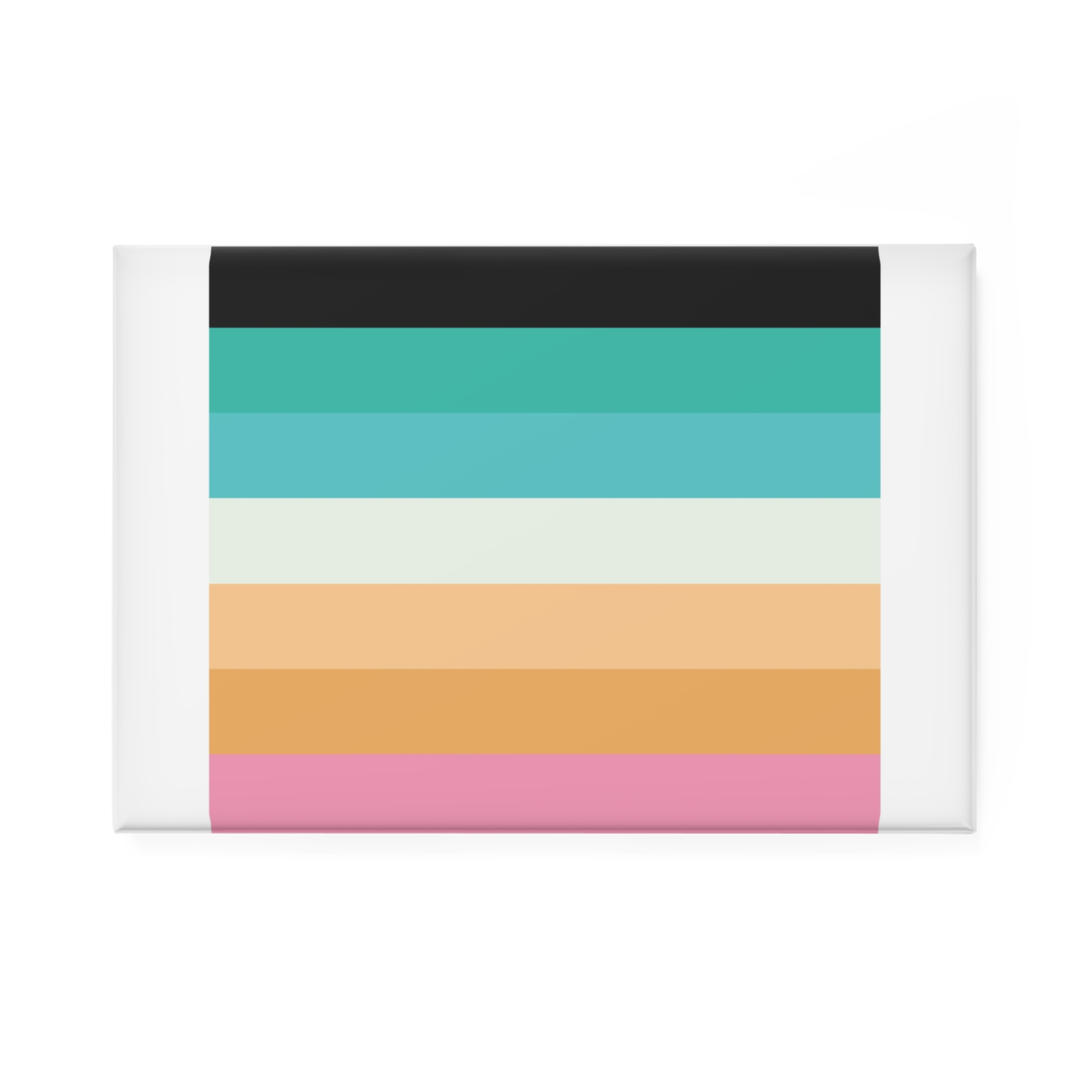 Lesbian Pride Design 1724D6 Button Magnet Rectangle 1 And 10 Pcs - Image 5