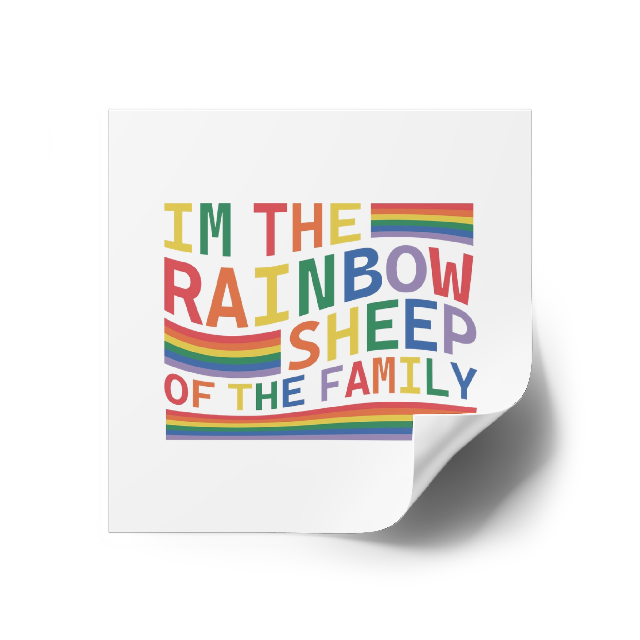 Lgbtq Pride Month Svg Design Bundle(1) Laminate Stickers Square - Image 22