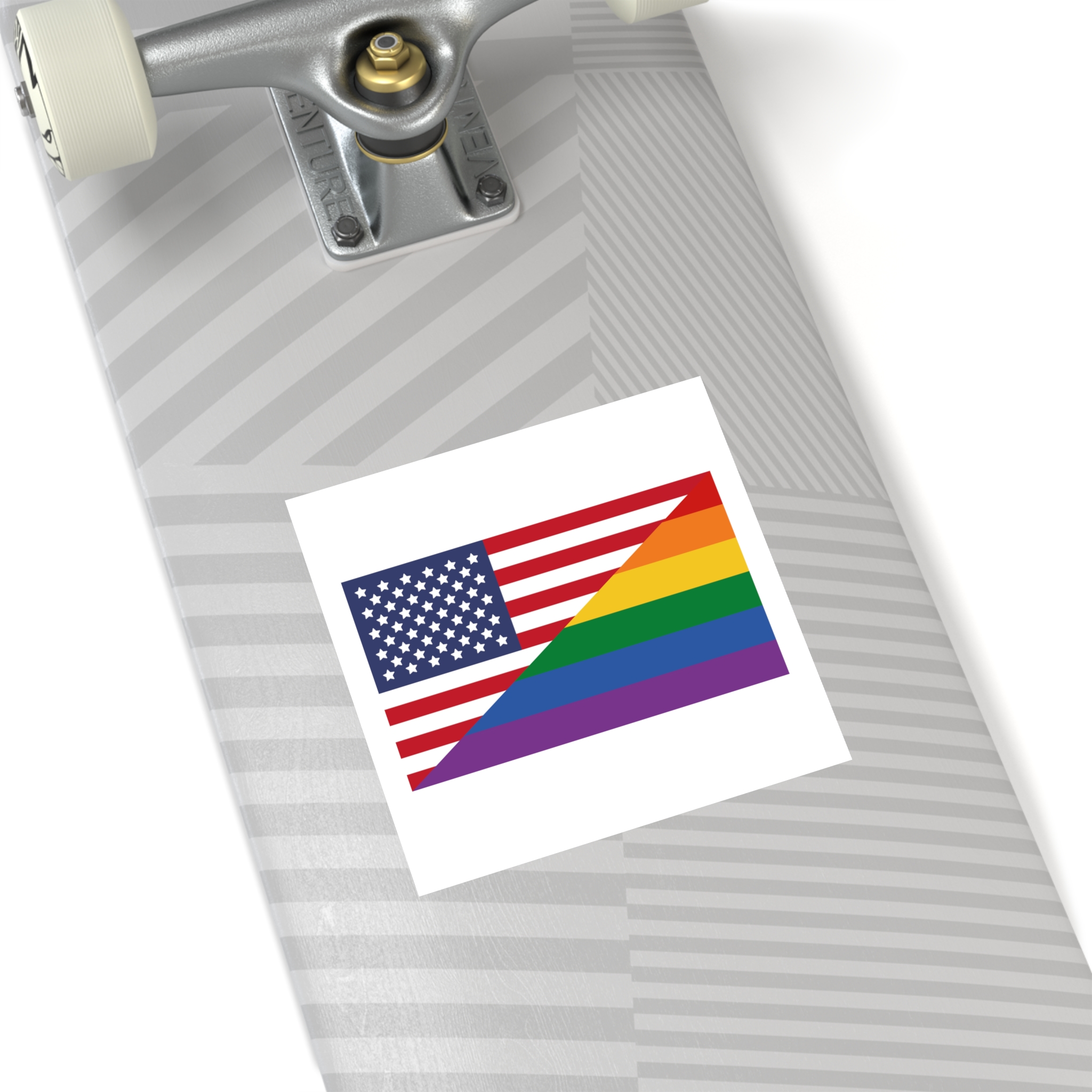 Lgbt Pride Month June Lesbian Gay Bisexual Transgender Lgbtq Flag Rainbow Vector(2) (1) Laminate Stickers Square - Image 44